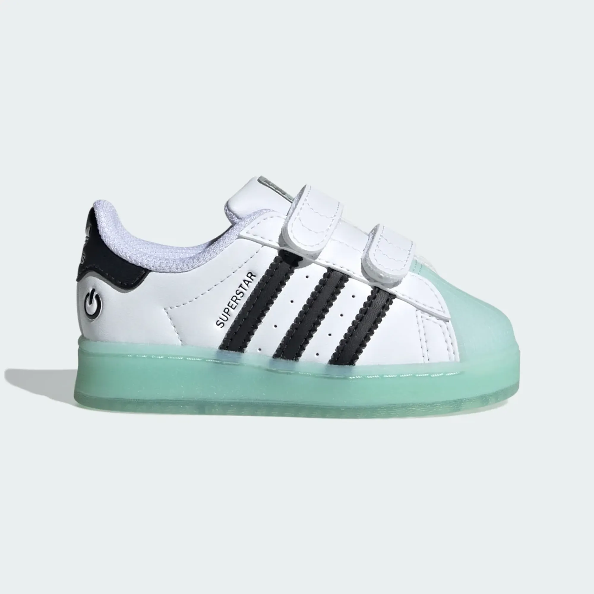 adidas gazelle silver green womens adidas Kids' Toddler Superstar Shoes, Size 6, White/Black/White main image 0