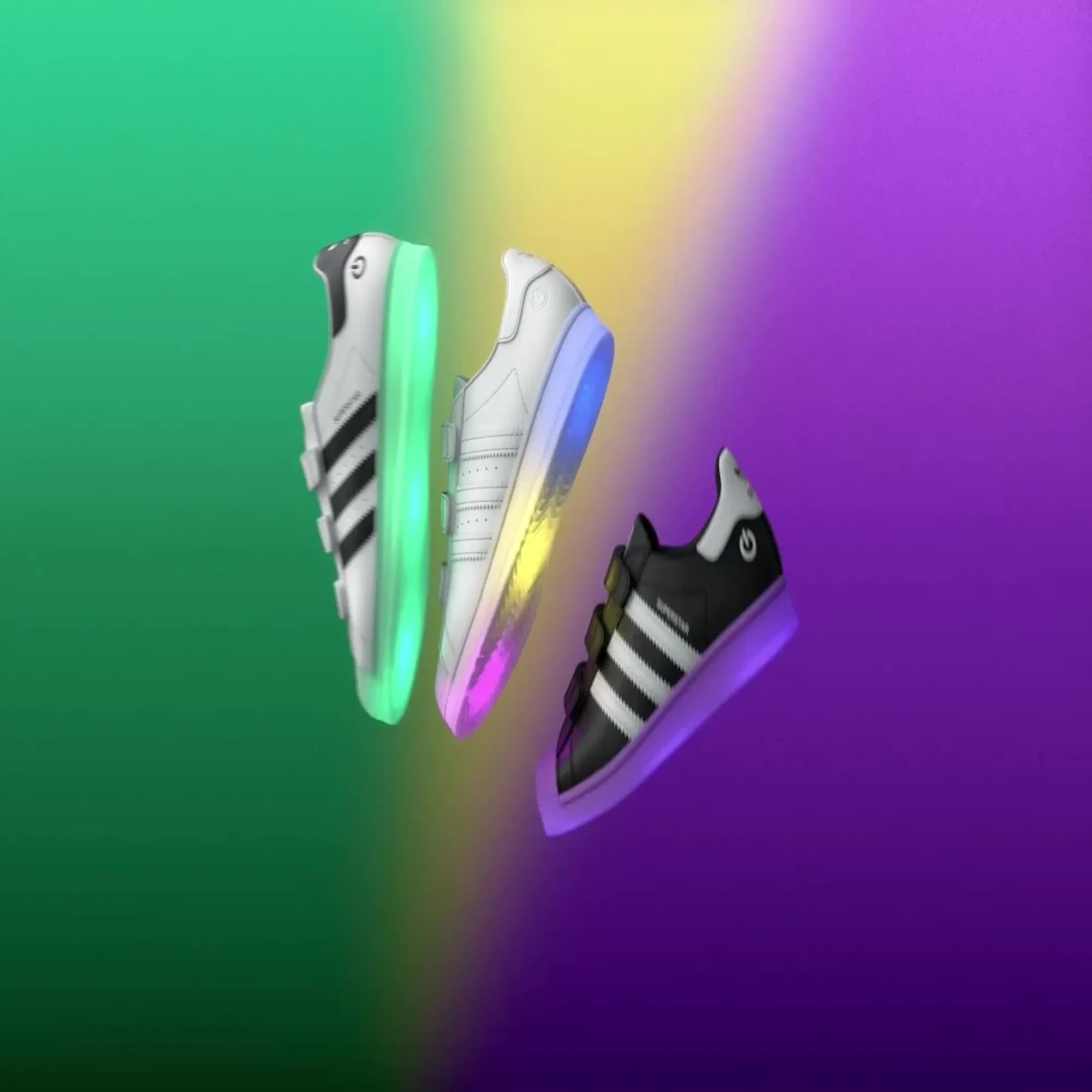 adidas gazelle silver green womens Kids adidas Originals Superstar Shoes LED Lights