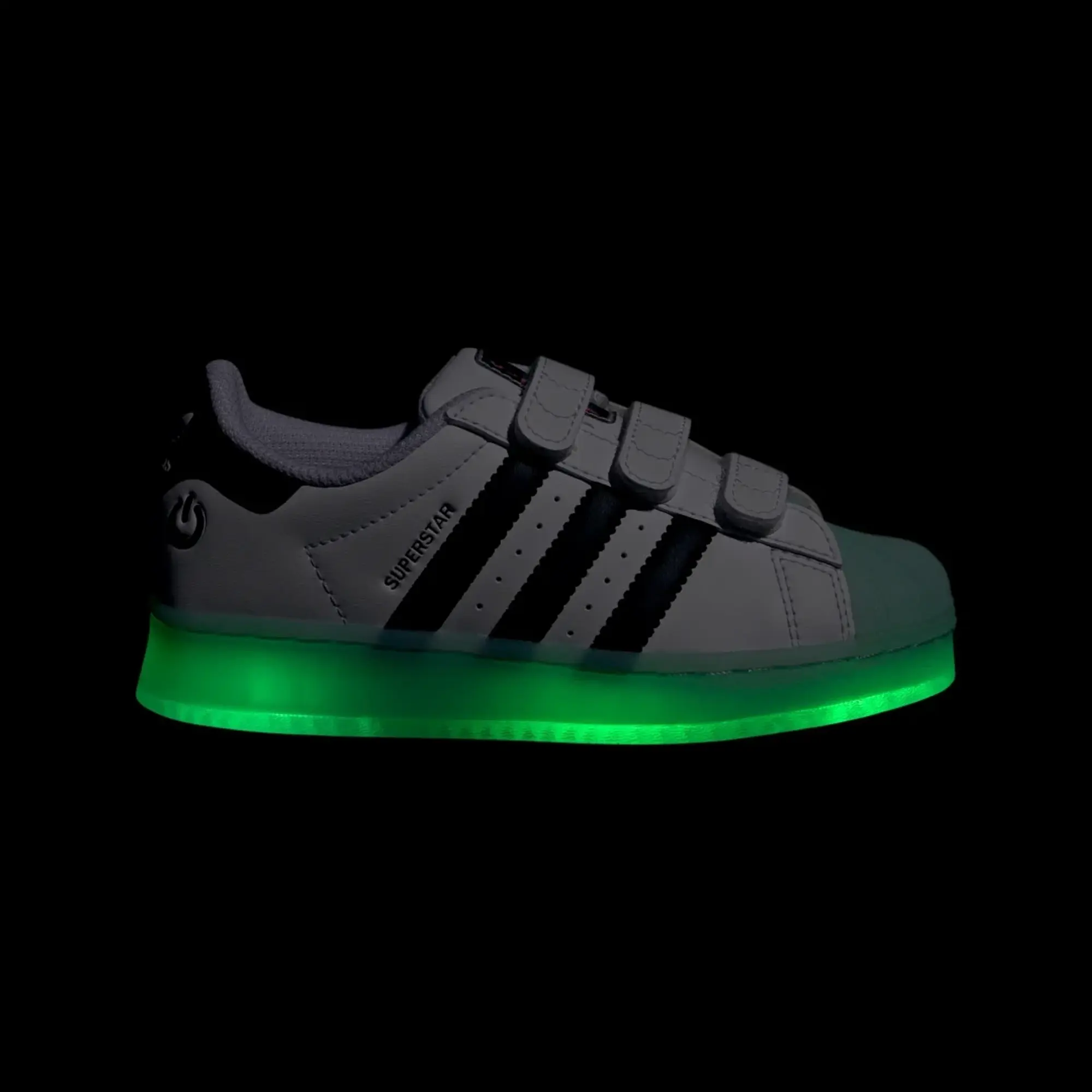 adidas Superstar LED Lights Comfort Closure Shoes Kids