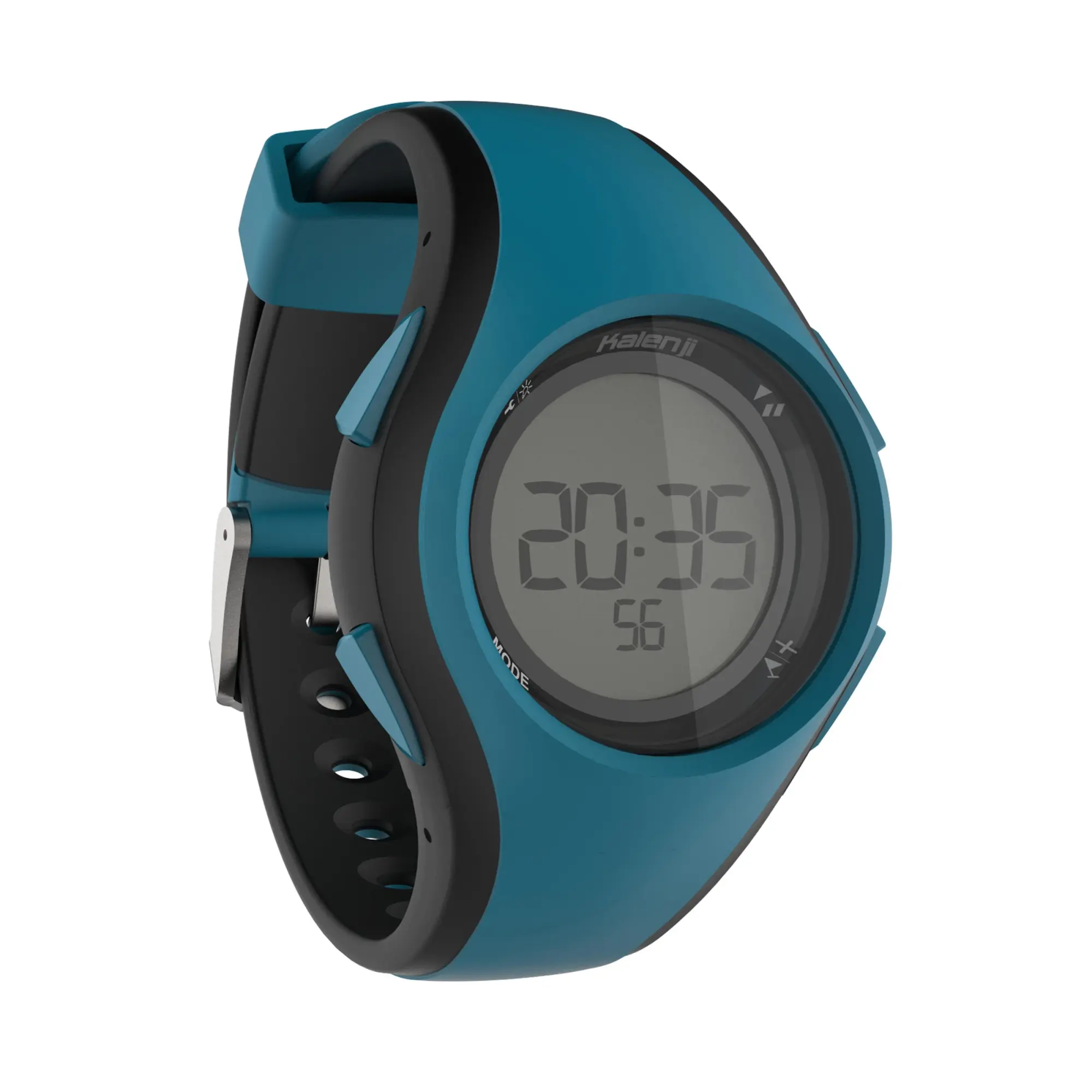 Kalenji W200 M Running Stopwatch - Blue Black