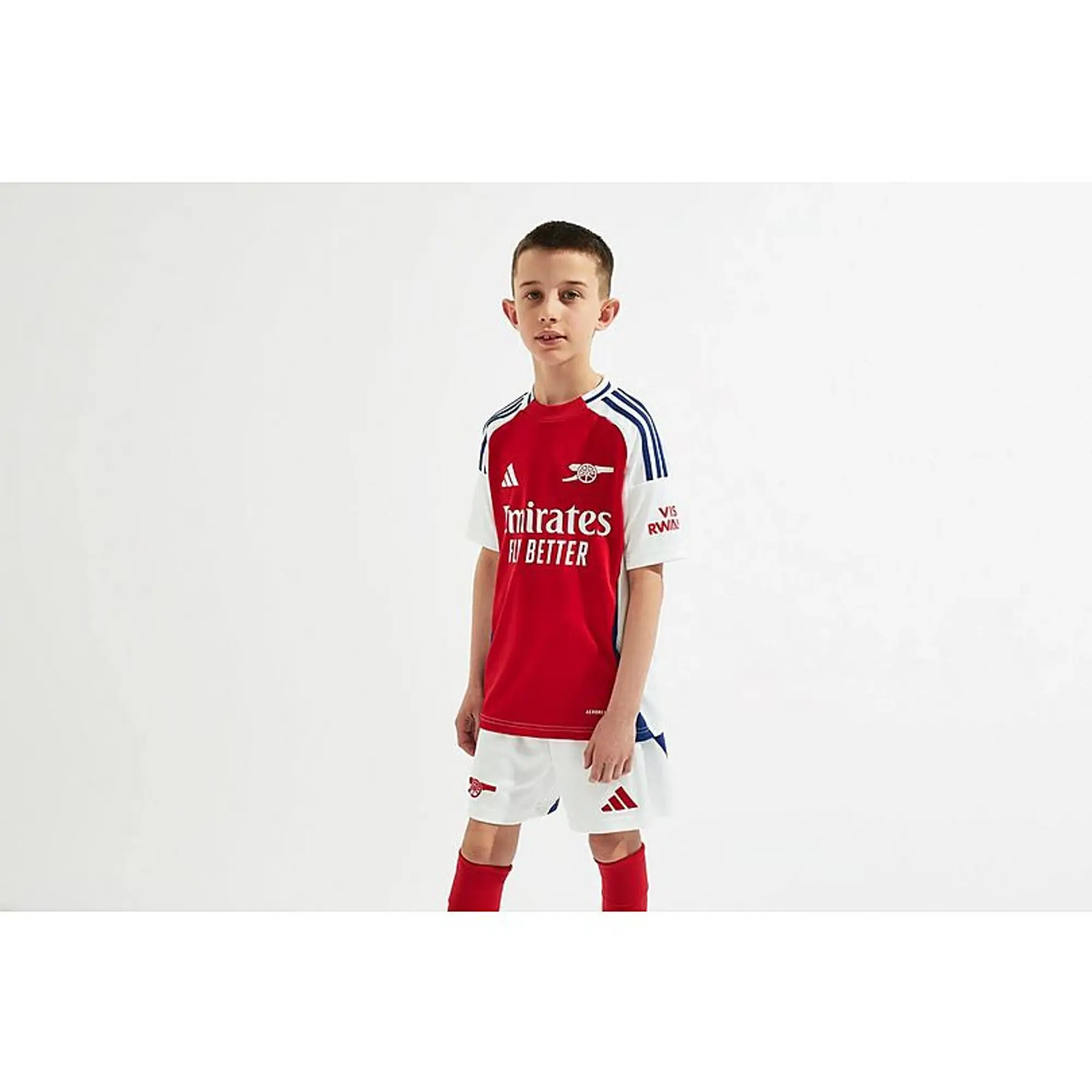 Arsenal adidas Kids 24/25 Home Shirt, Multicolor