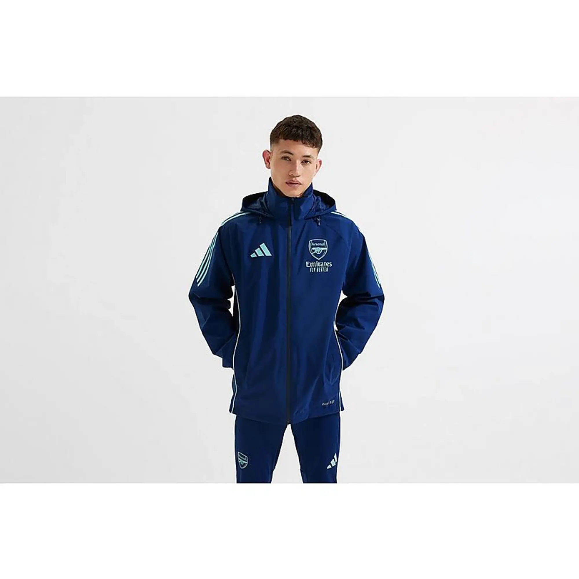 Arsenal adidas 24/25 Rain Jacket, Multicolor