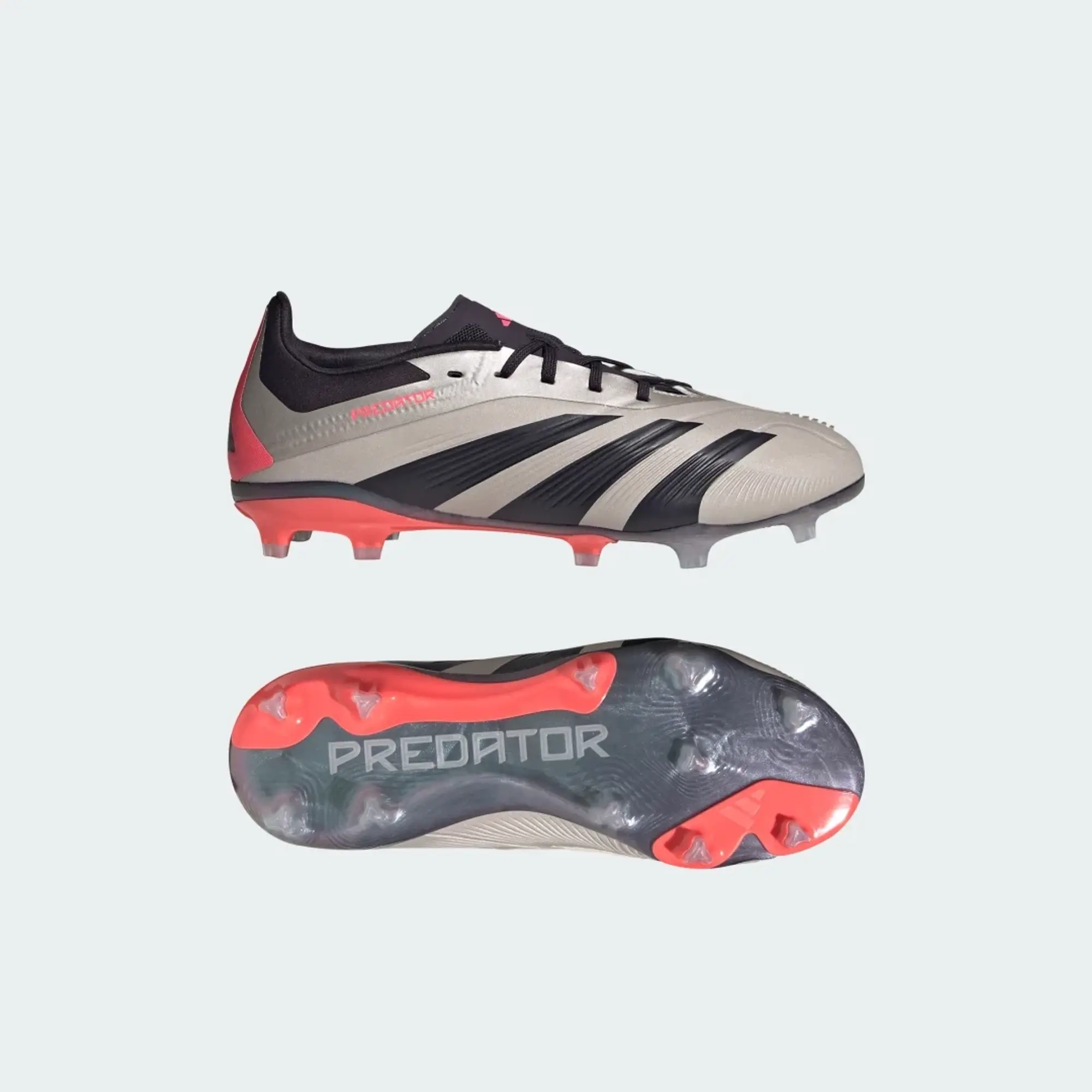 Silver predator football boots on sale