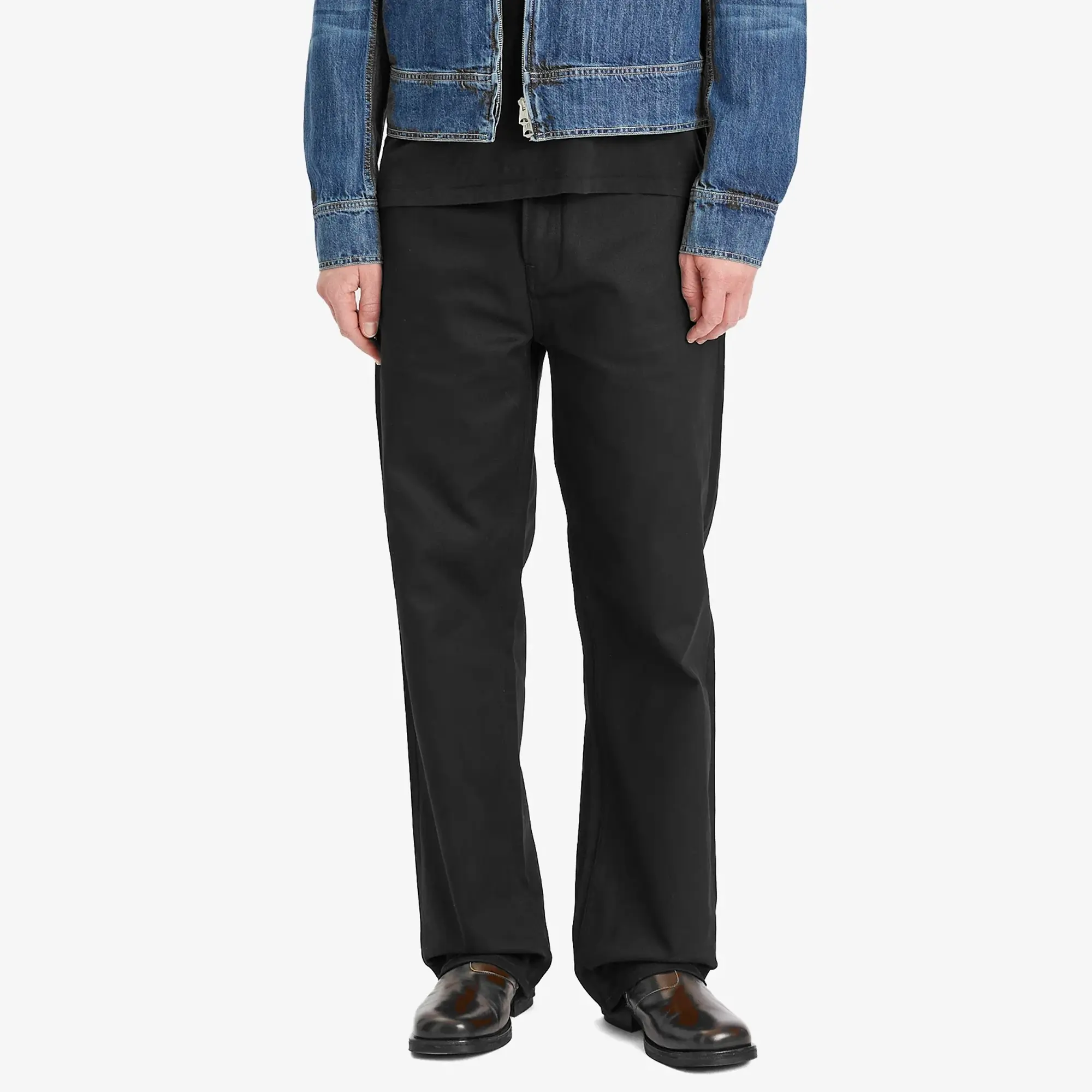 Nudie Jeans Co Nudie Tuff Tony Trousers Black