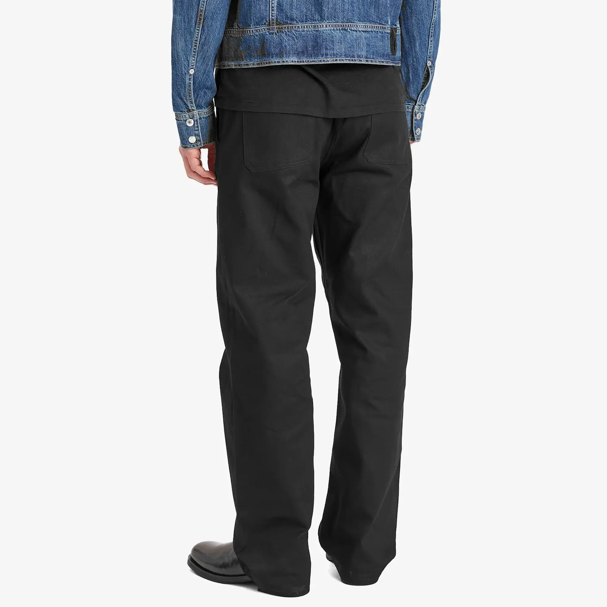 Nudie Jeans Co Nudie Tuff Tony Trousers Black