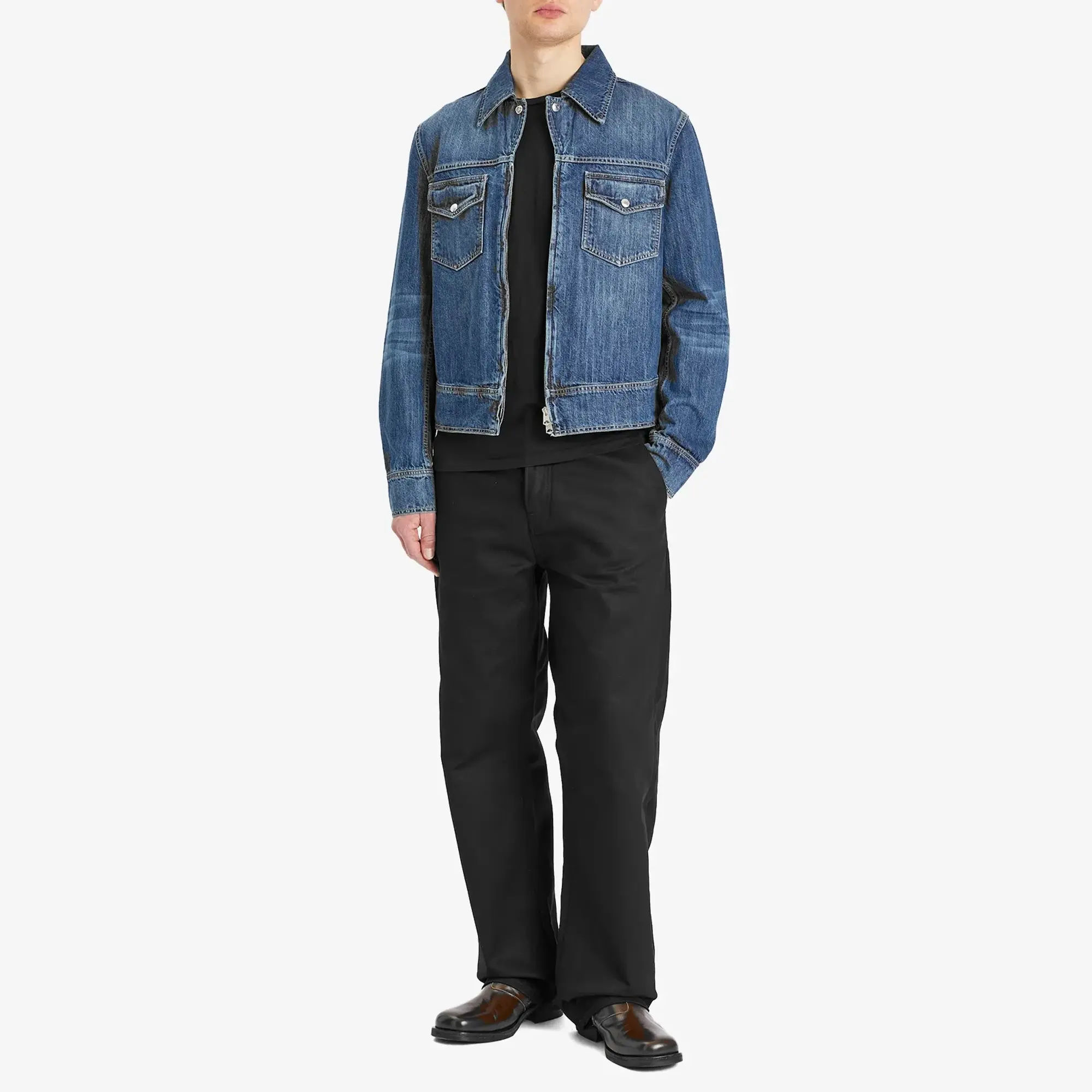 Nudie Jeans Co Nudie Tuff Tony Trousers Black