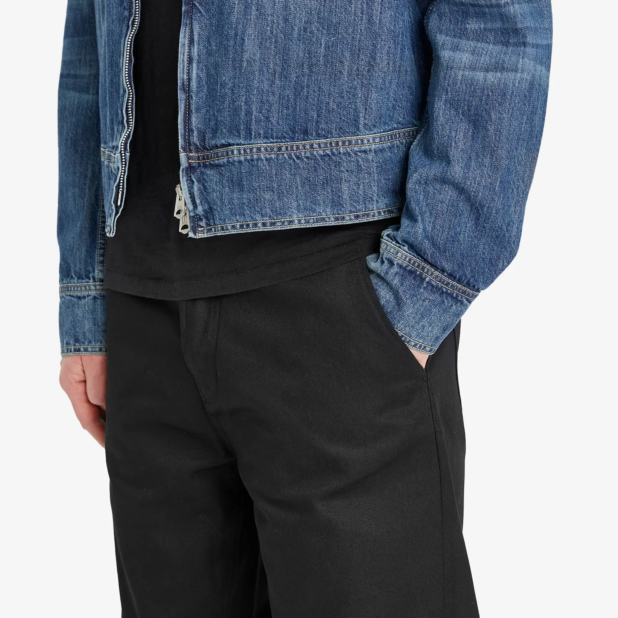 Nudie Jeans Co Nudie Tuff Tony Trousers Black
