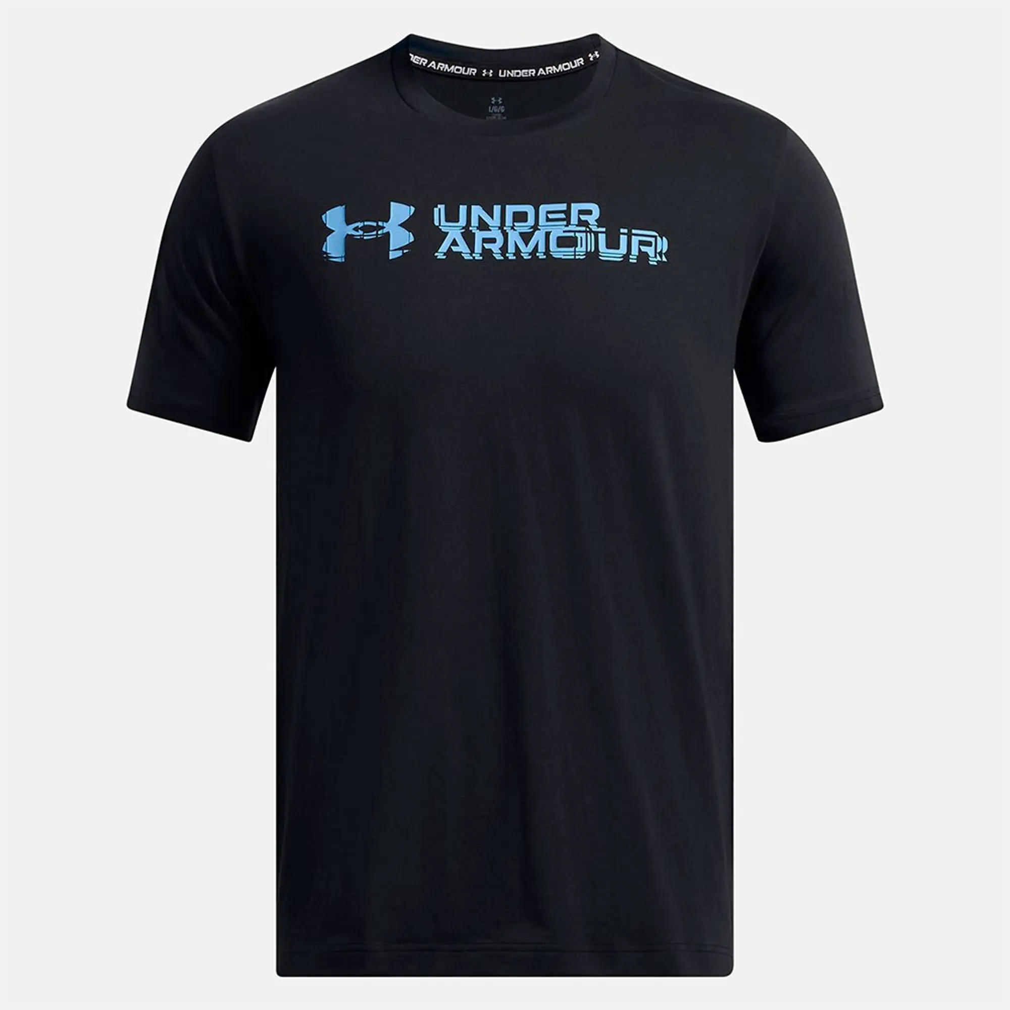 Under Armour Sliced Wordmark 60/40s Short Sleeve T-shirt