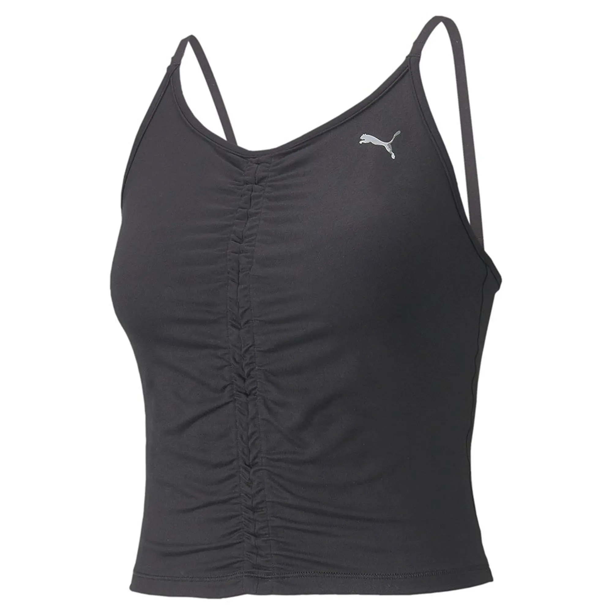 Puma Yoga Studio Foundation Ruched Sleeveless T-shirt