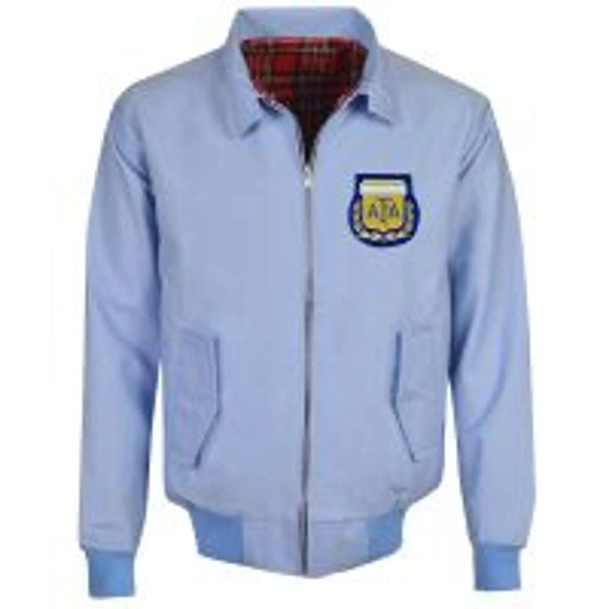 Argentina Light Blue Harrington Jacket