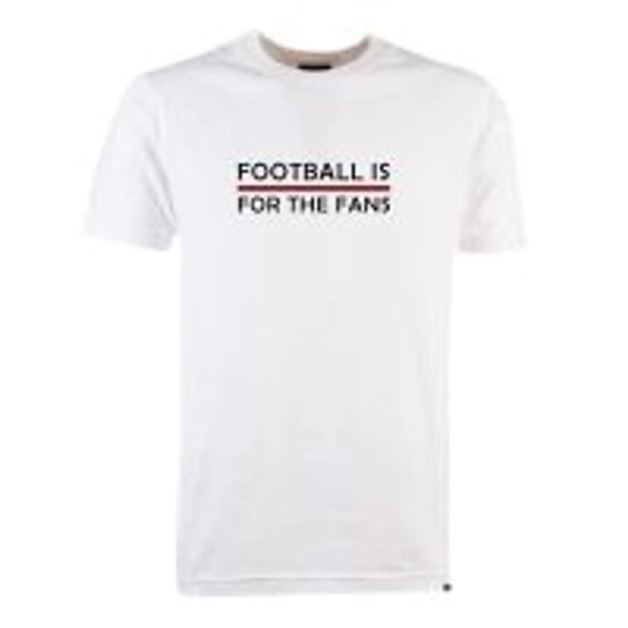 Maroon Football is for the Fans - White T-Shirt