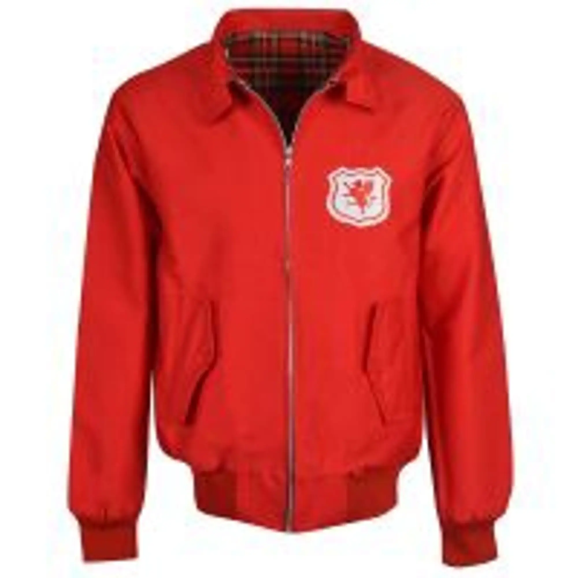 Wales Red Harrington Jacket