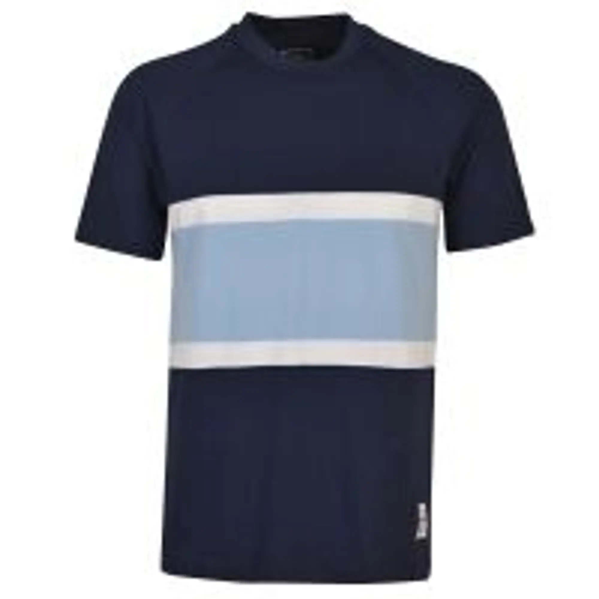 Diego Raglan T-shirt (Navy/White & Sky Blue)