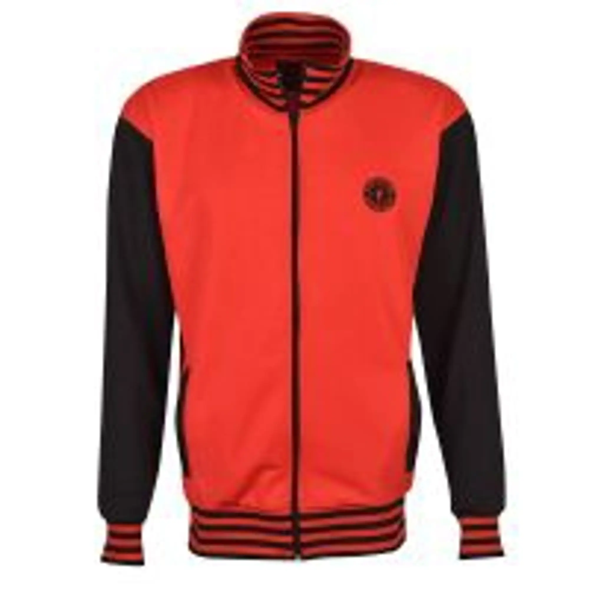 George Track Top (Red/Black)