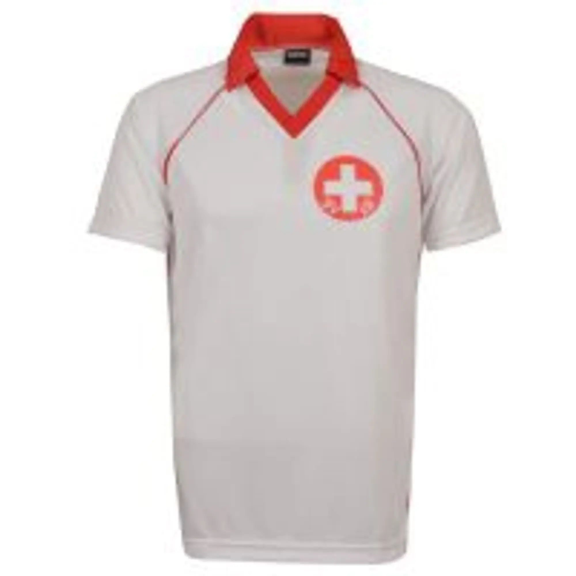 Switzerland 1980 Away Retro Football Shirt