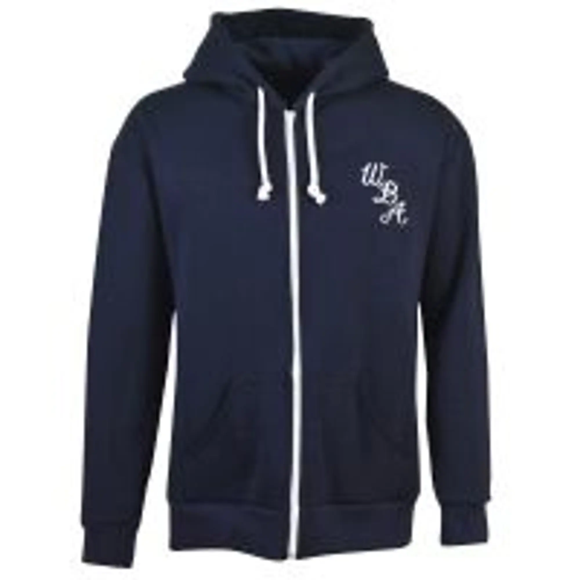 West Bromwich Albion Zipped Hoodie -  Navy