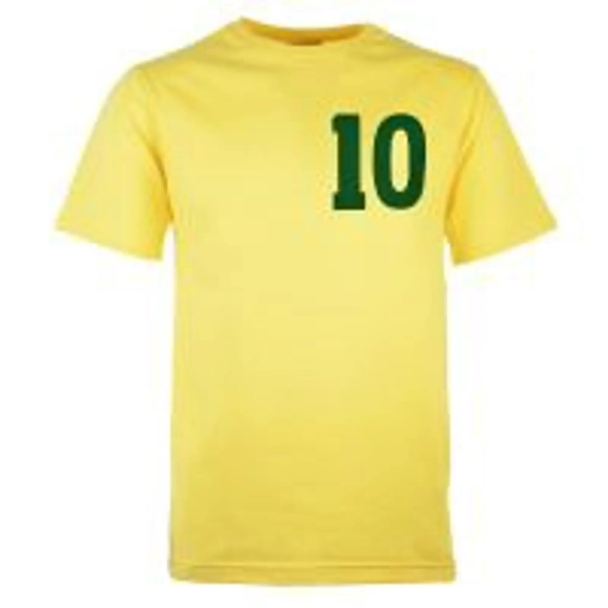 Brazil No 10 Yellow T-Shirt