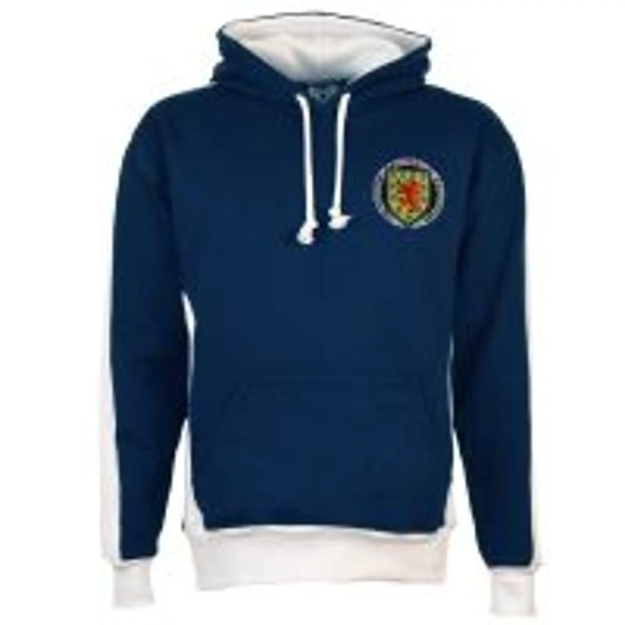 Scotland 1970's Hoodie Navy/white