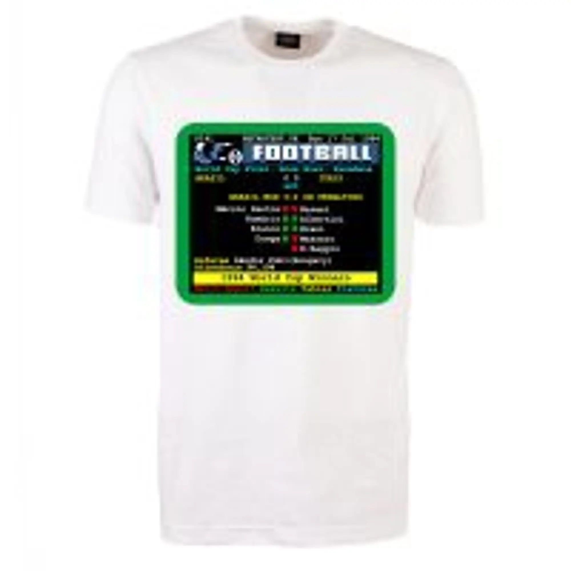 1994 World Cup Final Brazil v Italy Retrotext T-Shirt