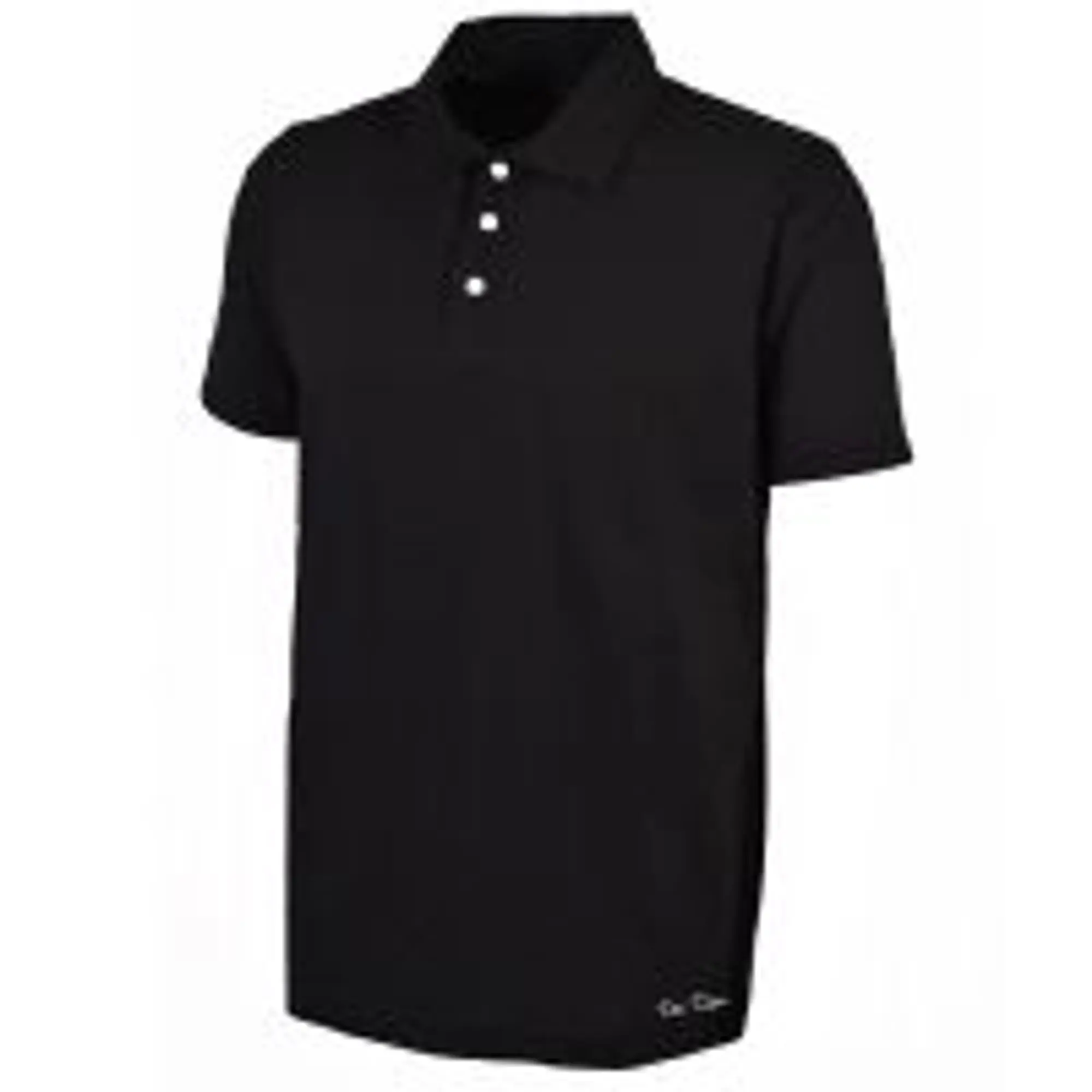 Toffs Retro Polo Shirt -  Black