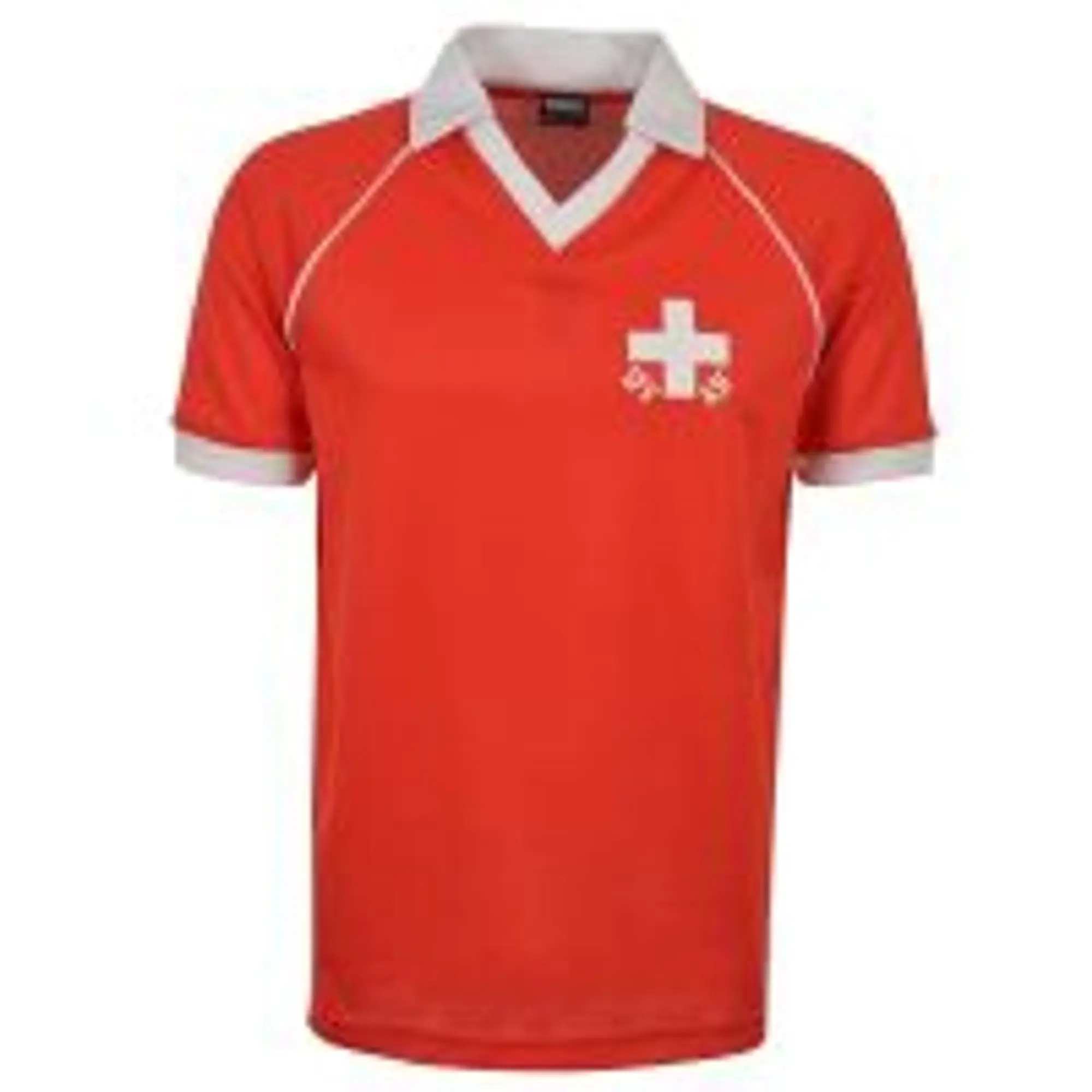 Switzerland 1980 Home Retro Football Shirt