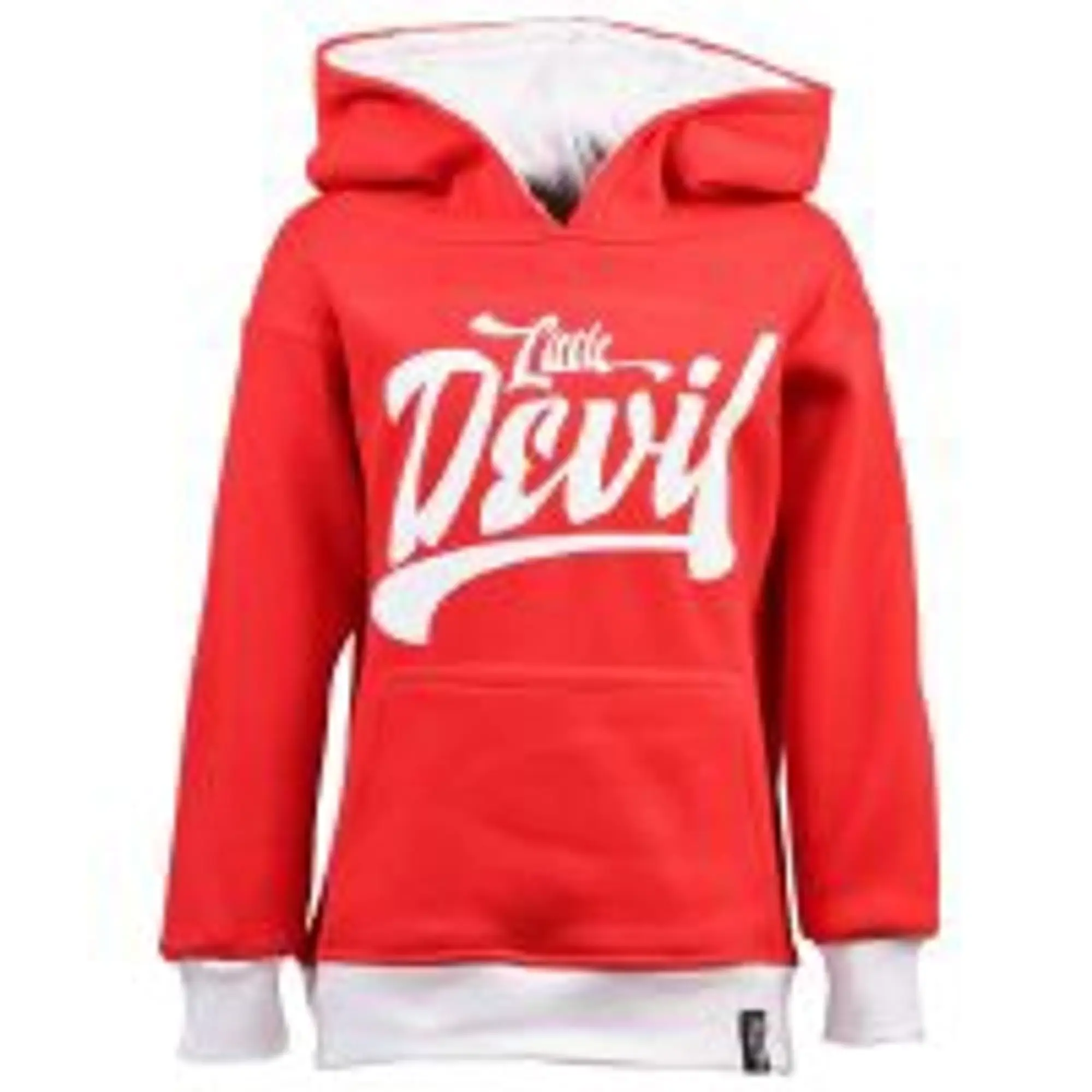 Kids Little Devil Hoodie Red White