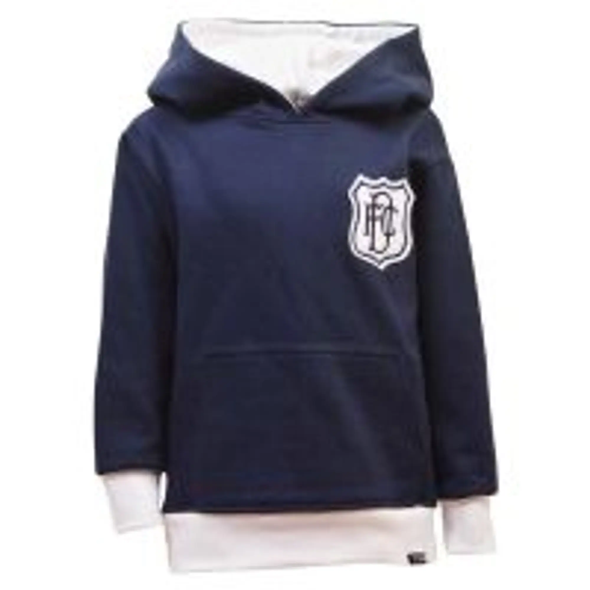 Kids Dundee Hoodie - Navy/White
