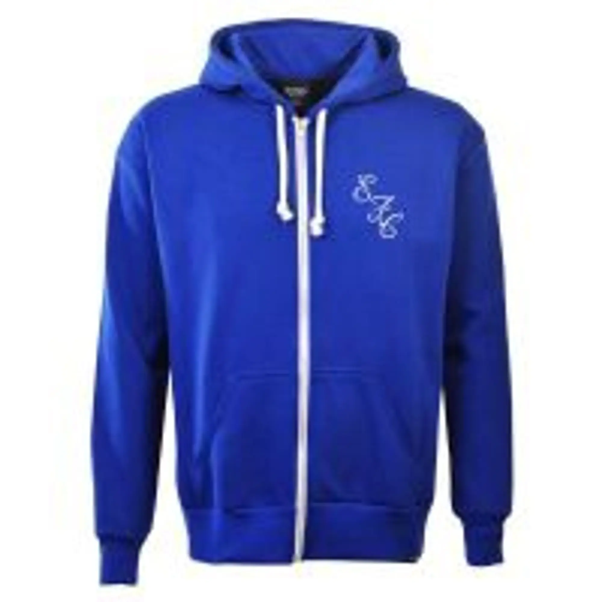 Everton Zipped Hoodie -  Royal