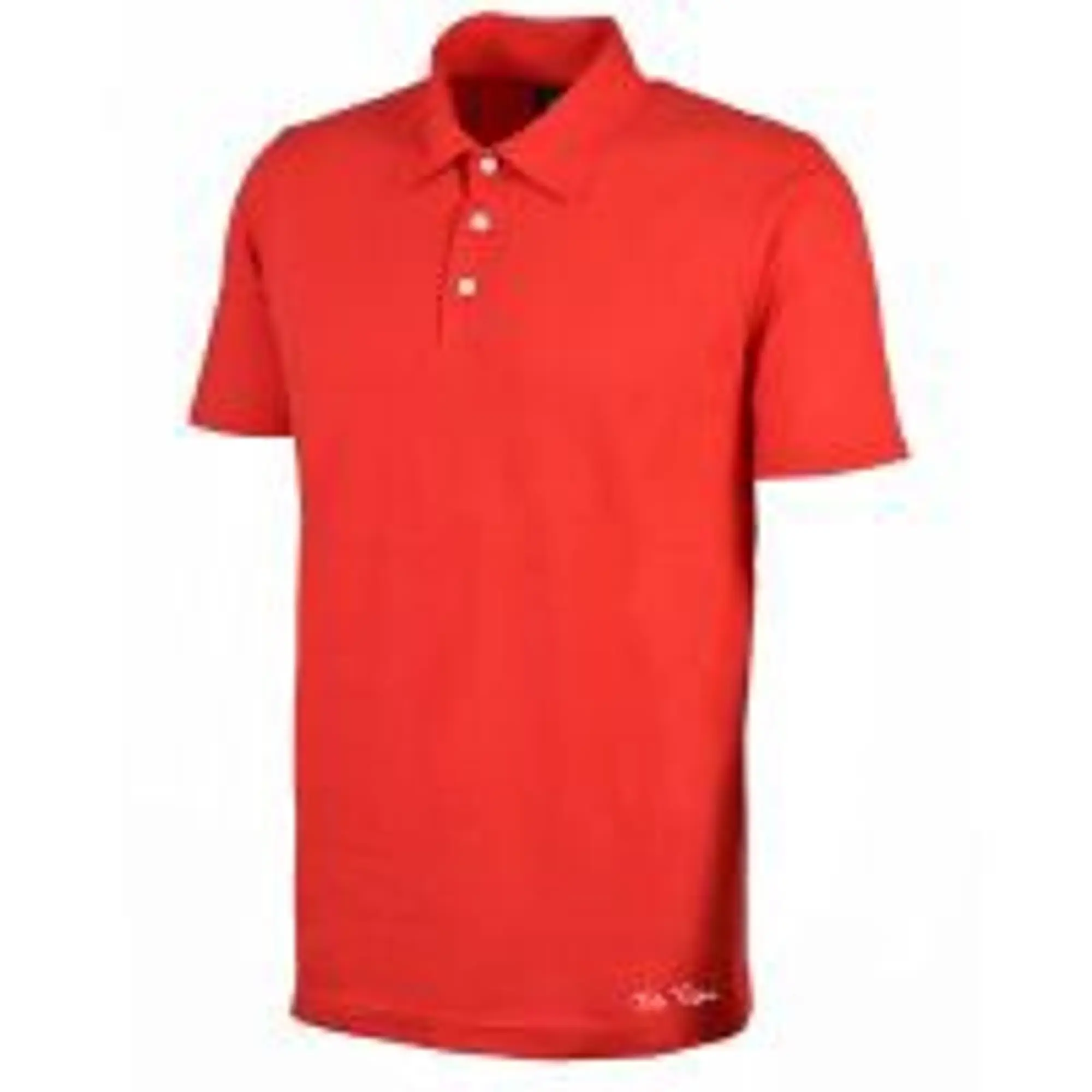 Toffs Retro Polo Shirt -  Red