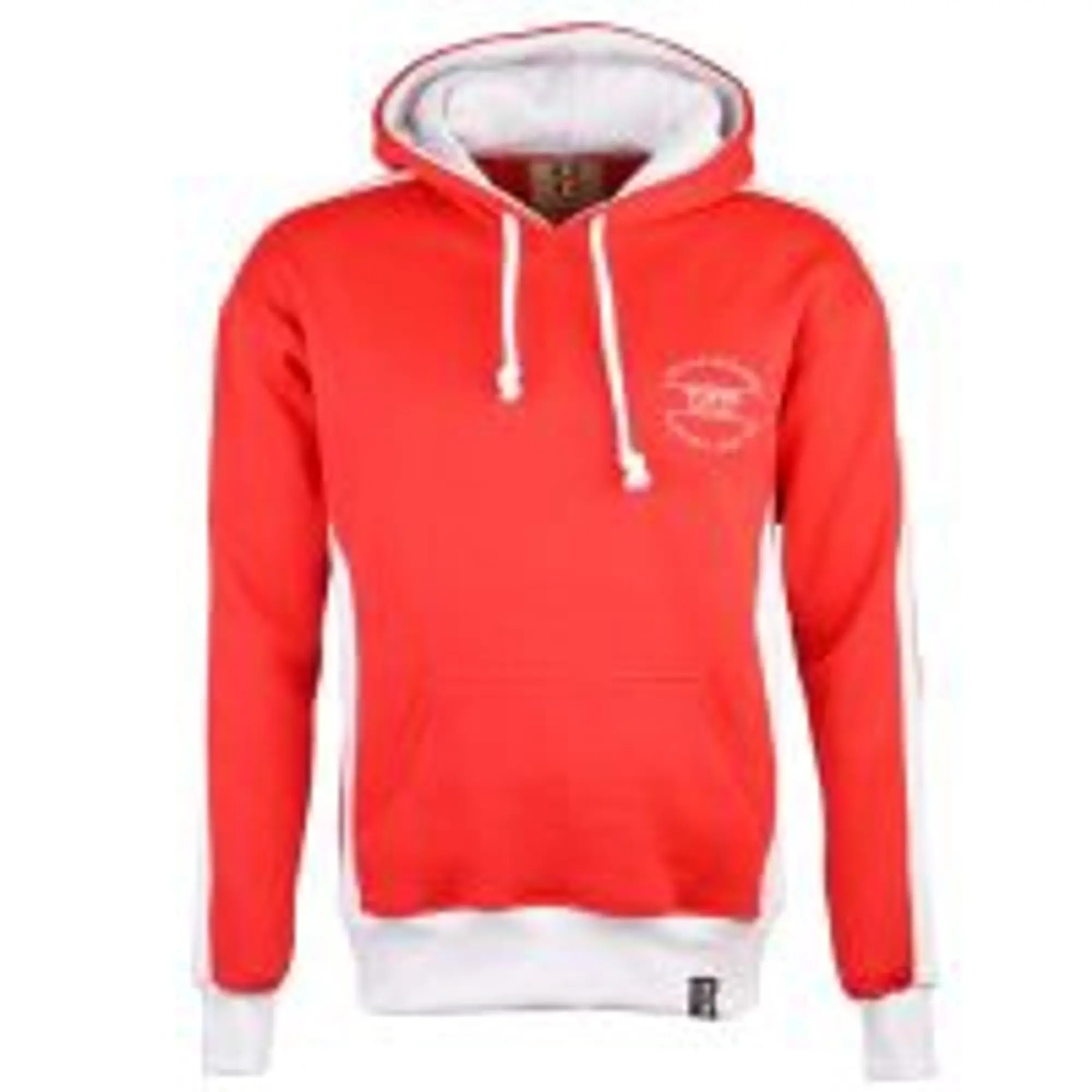 The Old Fashioned Football Shirt Co. Hoodie - Red/White