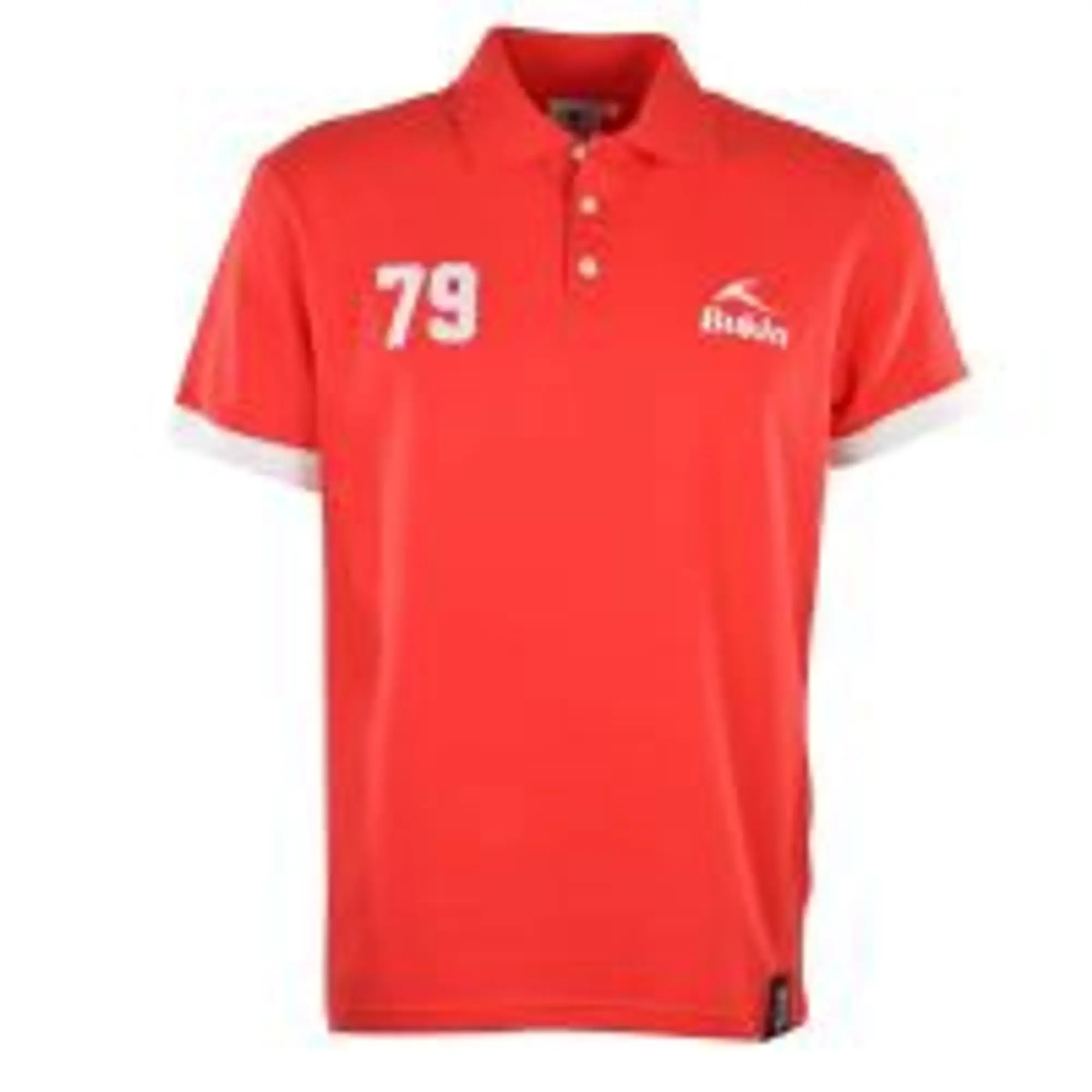 BUKTA  Heritage Polo Red with White Cuffs
