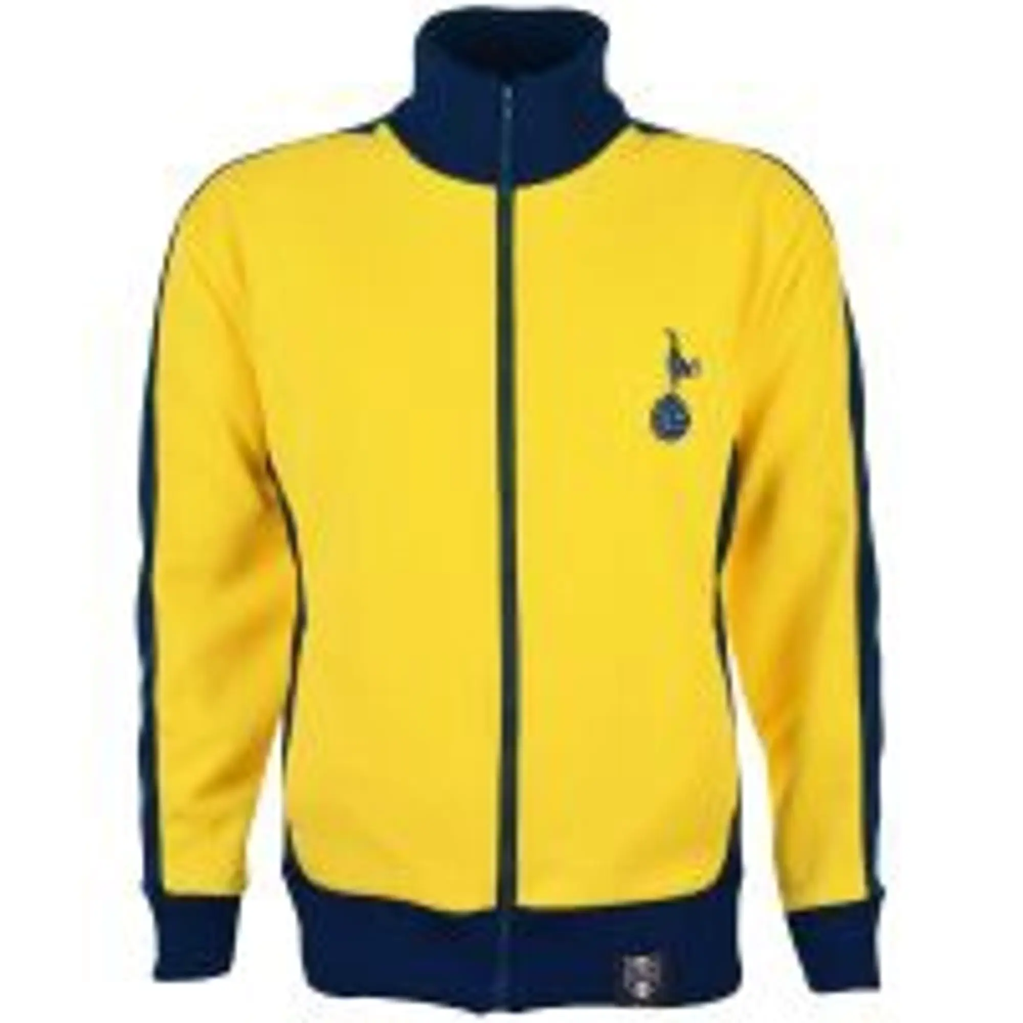 Tottenham Hotspur Retro Track Top Yellow