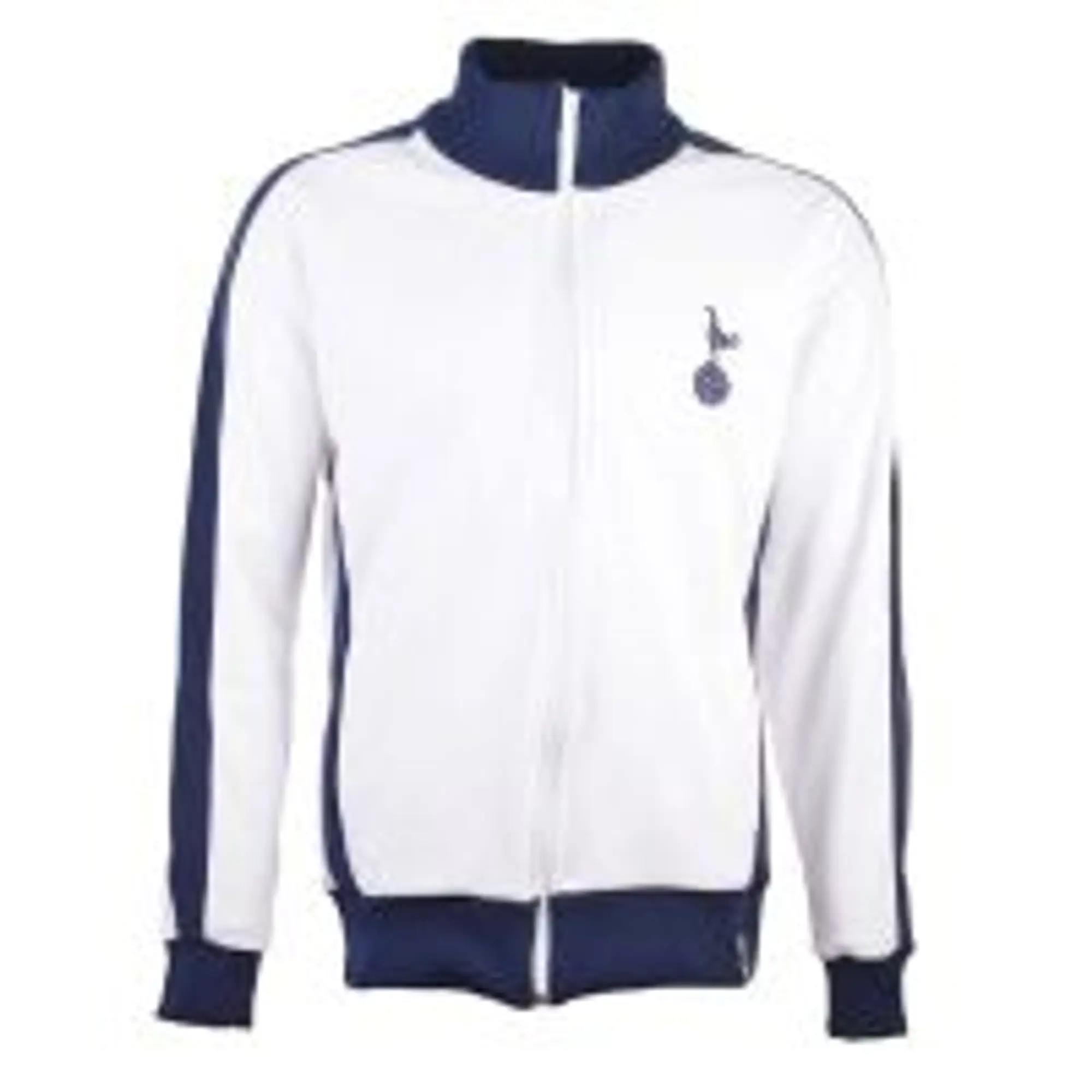 Tottenham Hotspur Retro Track Top White