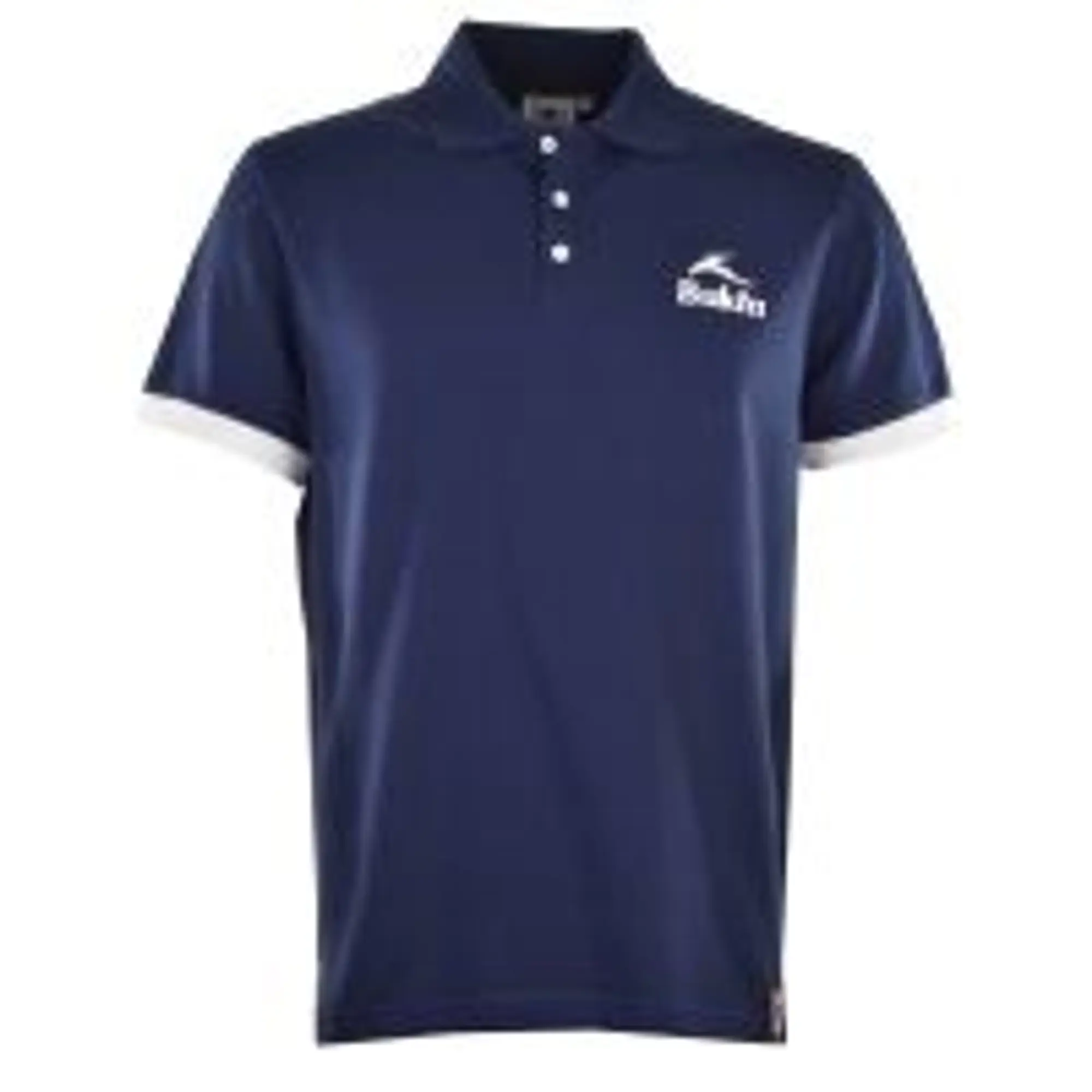 BUKTA  Polo Navy with White Cuffs