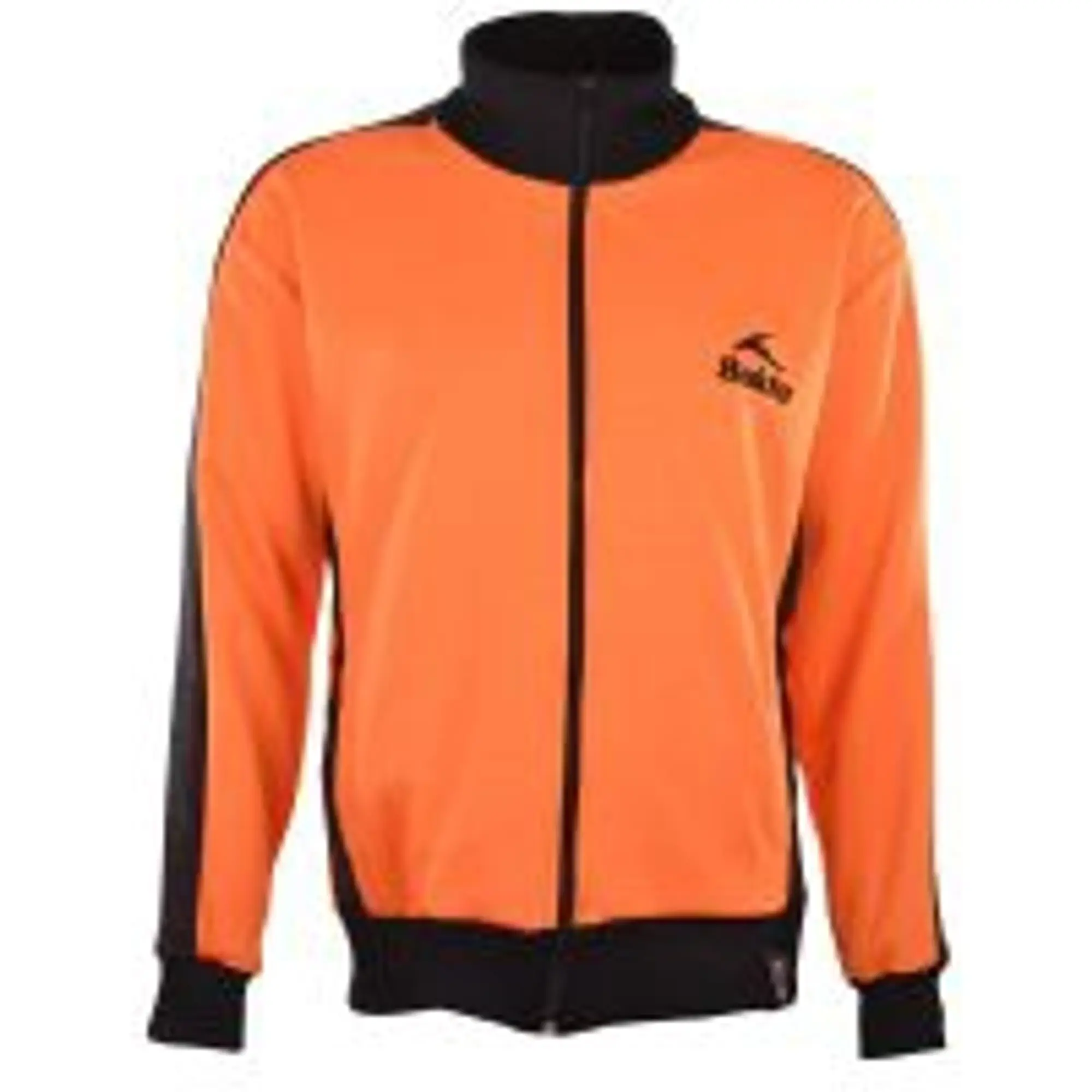 BUKTA  Track Top Orange with Black Panels/Cuffs/W'Band