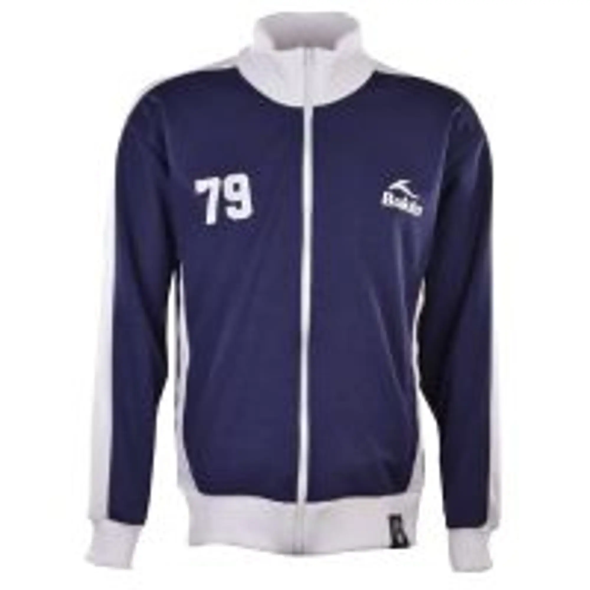 BUKTA  Heritage Track Top Navy with White Panels/Cuffs/W'Ban