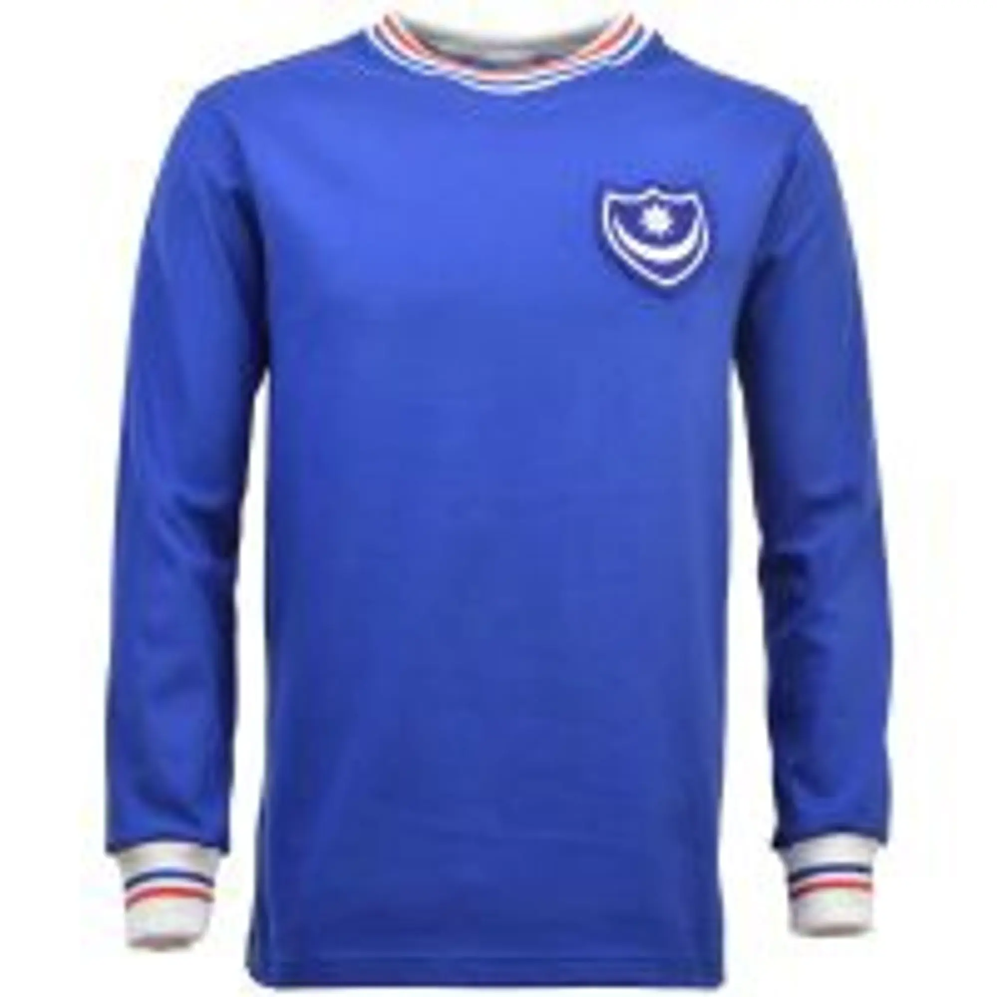 Portsmouth 1960s - 1970s Retro Football Shirt
