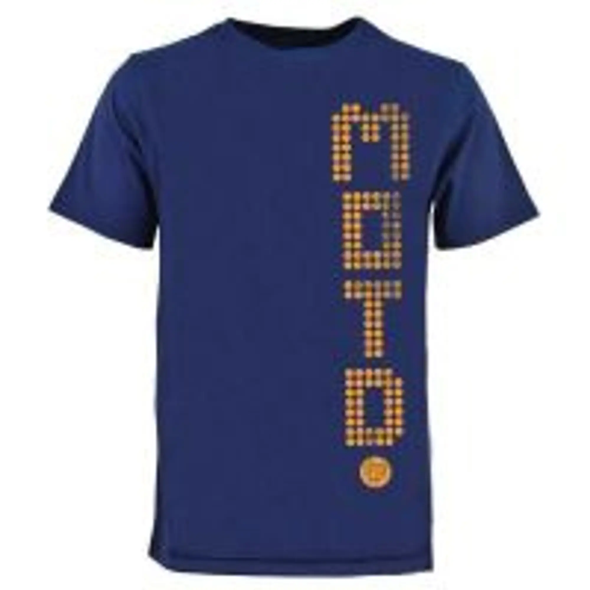 Match of the Day Distressed Circle T-Shirt - Navy