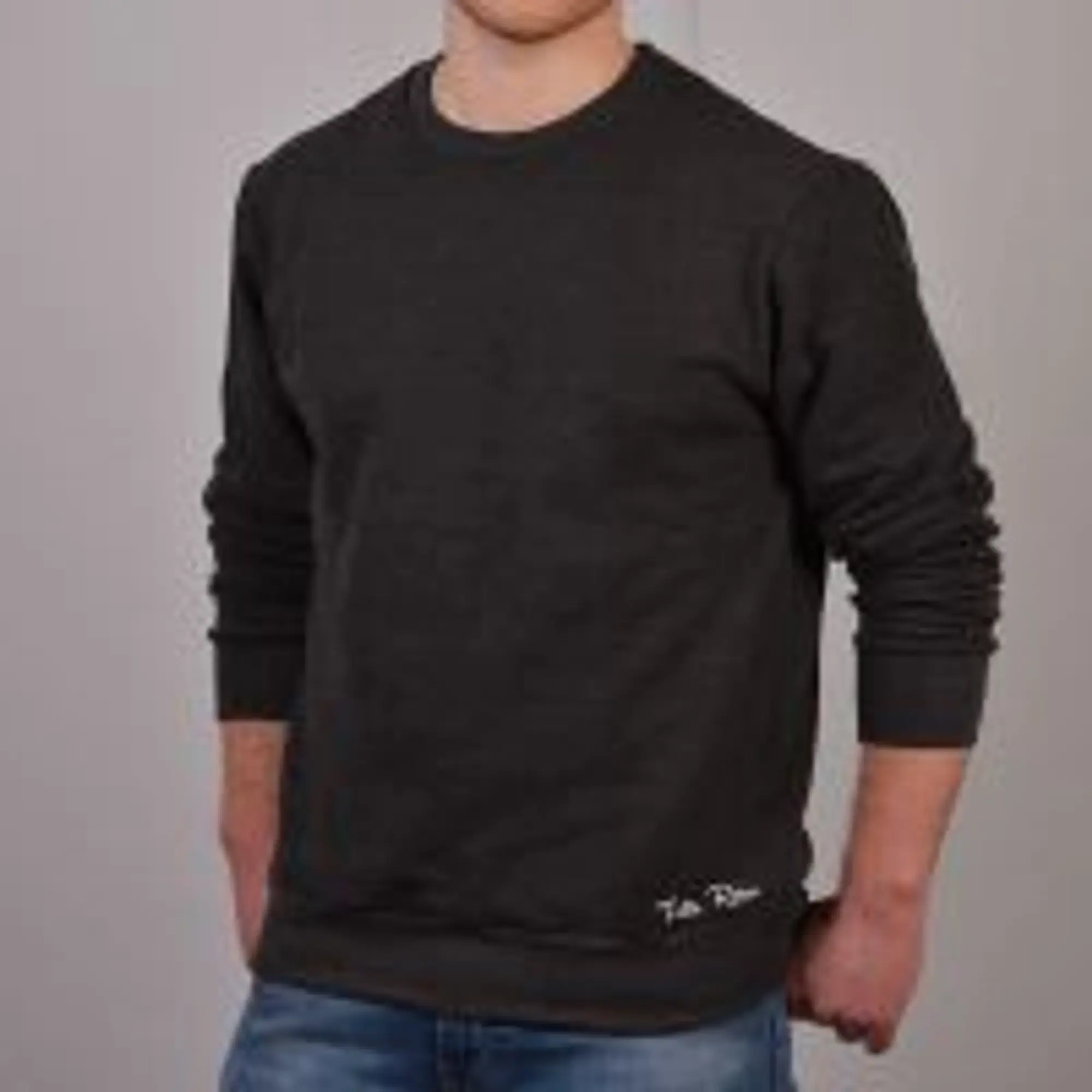 Toffs Retro Charcoal Grey Sweatshirt