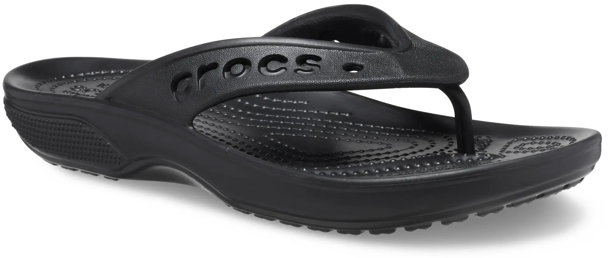 Crocs | Unisex | Baya II | Flips | Black | W8/M7