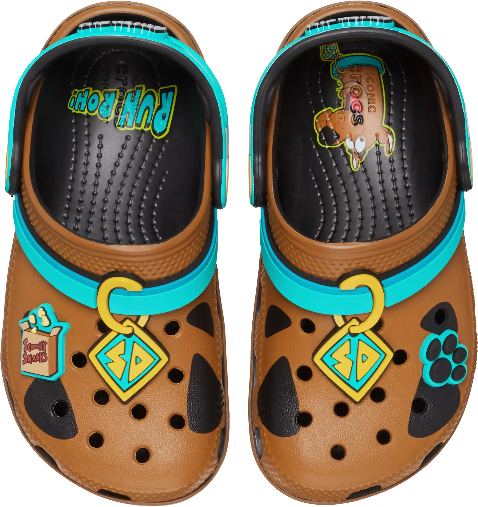 Crocs | Kids | Toddlers Scooby-Doo! Classic | Clogs | Black | C9