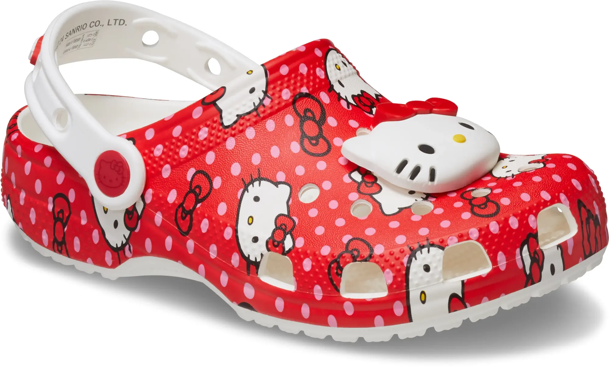 Crocs | Kids | Hello Kitty® Red Classic | Clogs | Multi | J3