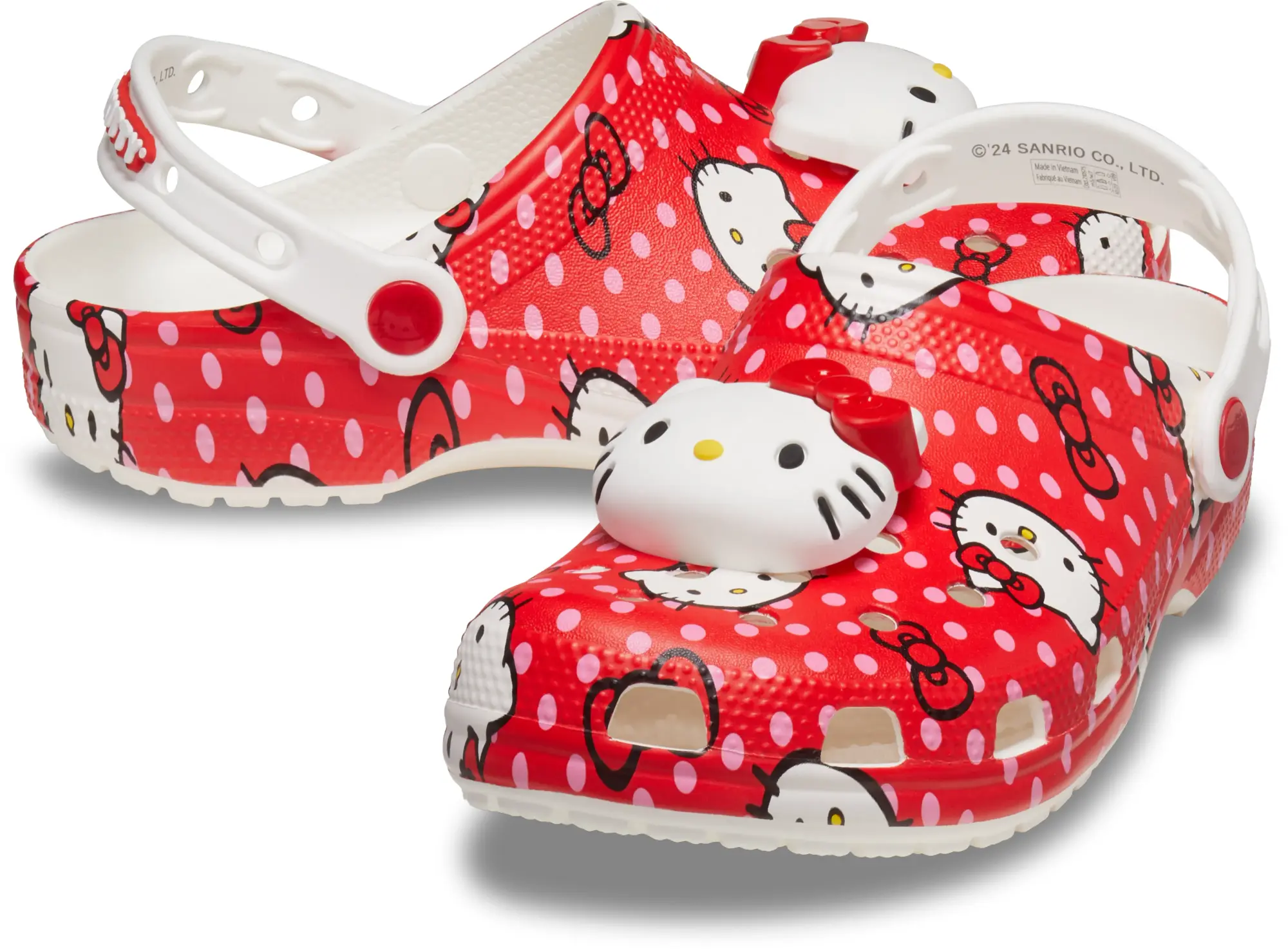 Crocs | Unisex | Hello Kitty® Red Classic | Clogs | Multi | M11