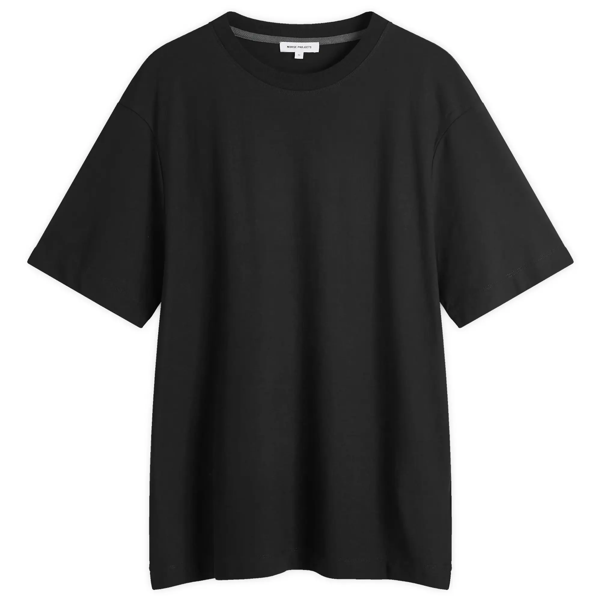 Norse Projects Men's Jakob Crepe Logo T-Shirt Black
