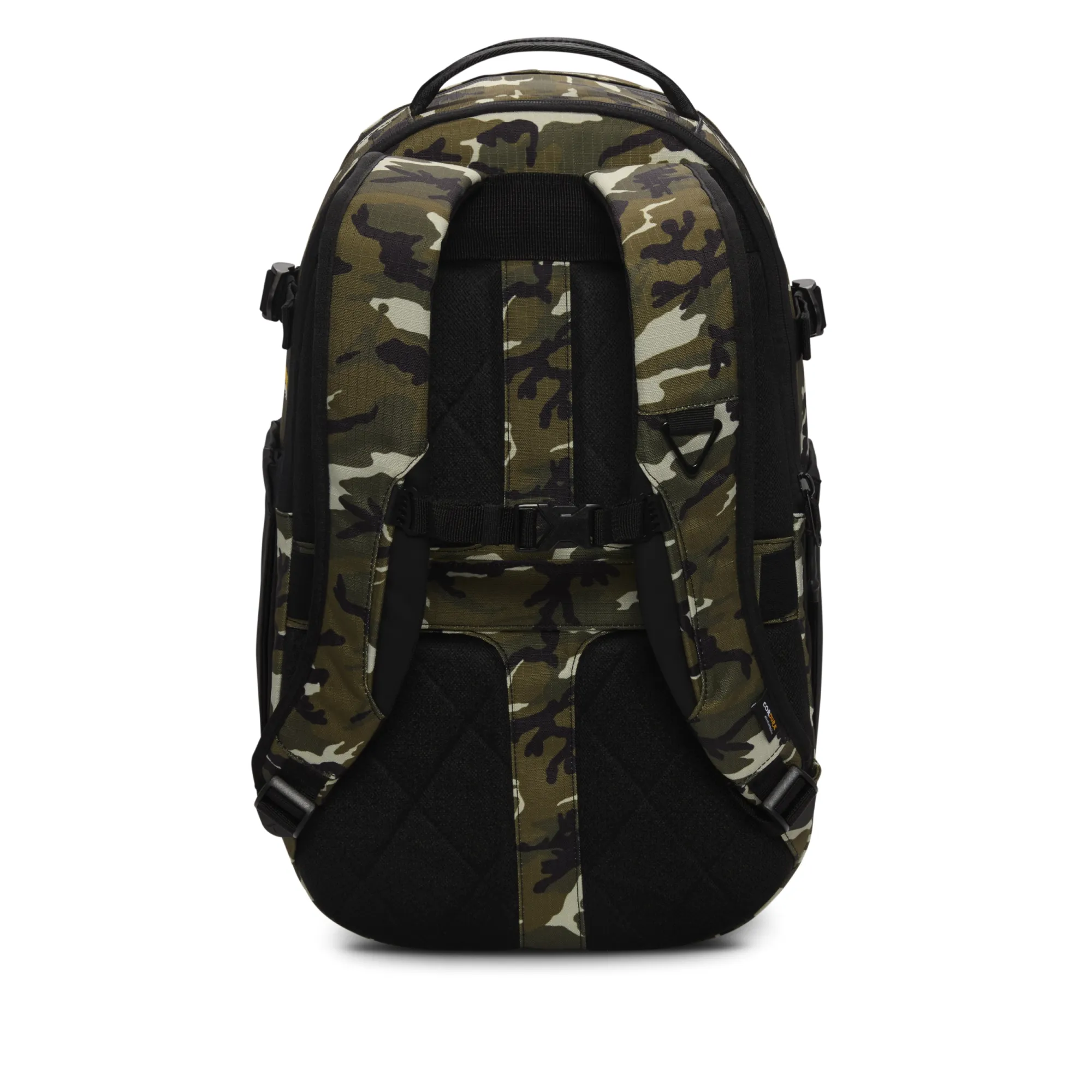 nike black and green polyester backpack Brasila Swoosh, Black, 16''H x 12''W x 6''D, Casual Fashion The Nike Brasilia 9.5 Camo AOP backpack is not only a stylish accessory Nike Heritage Backpack Black/ Black/