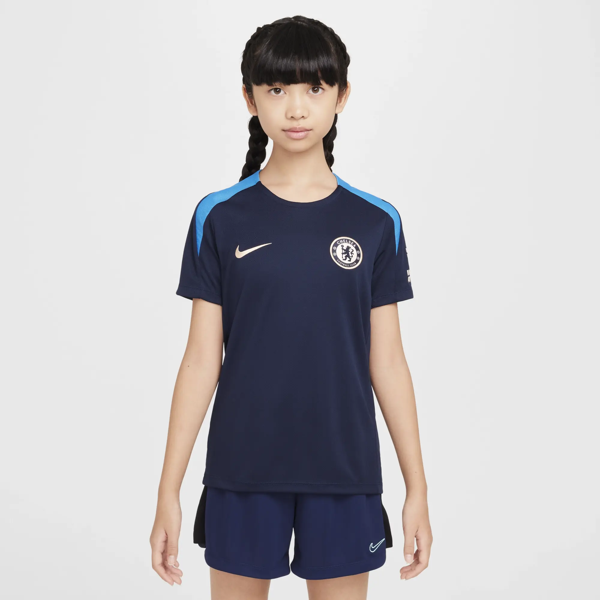 Chelsea Nike Strike Training Top - Navy - Kids