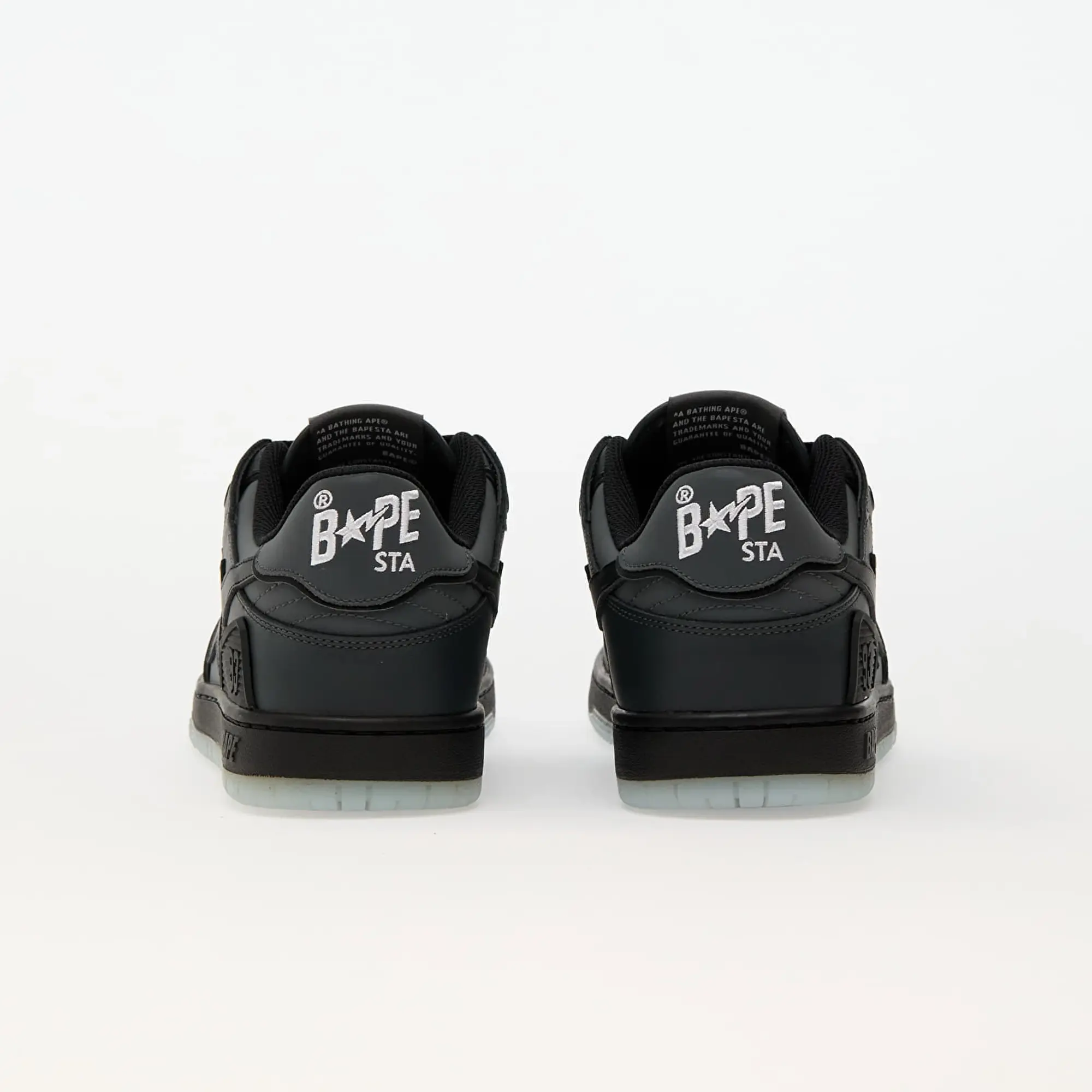 A Bathing Ape Bape Sk8 Sta #5 M2 Men Lowtop Black