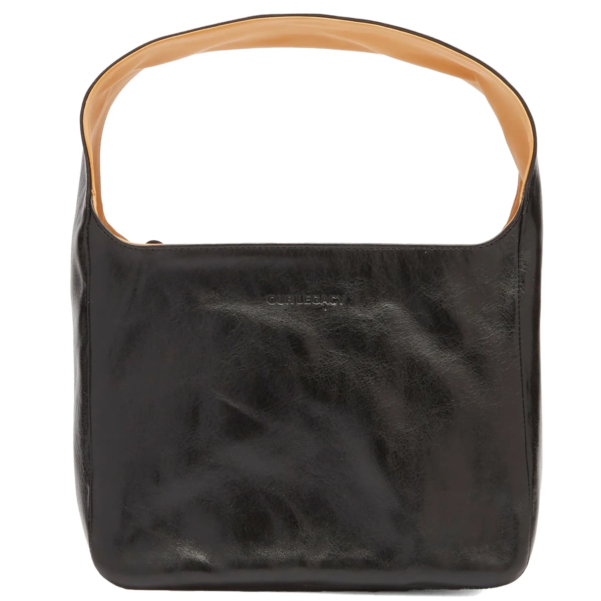 Our Legacy Women's Brick Bag Black Leather