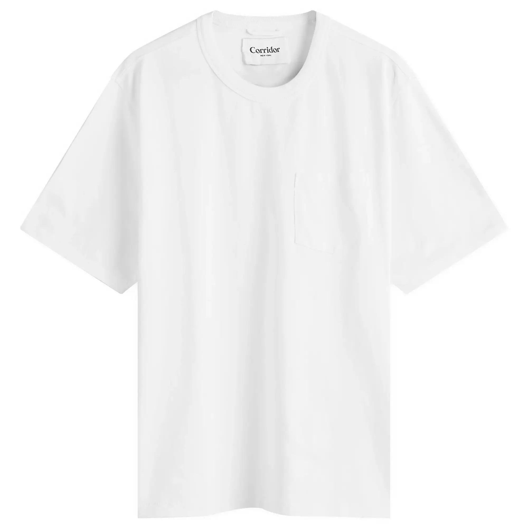 Corridor Men's Organic Garment Dye T-Shirt White