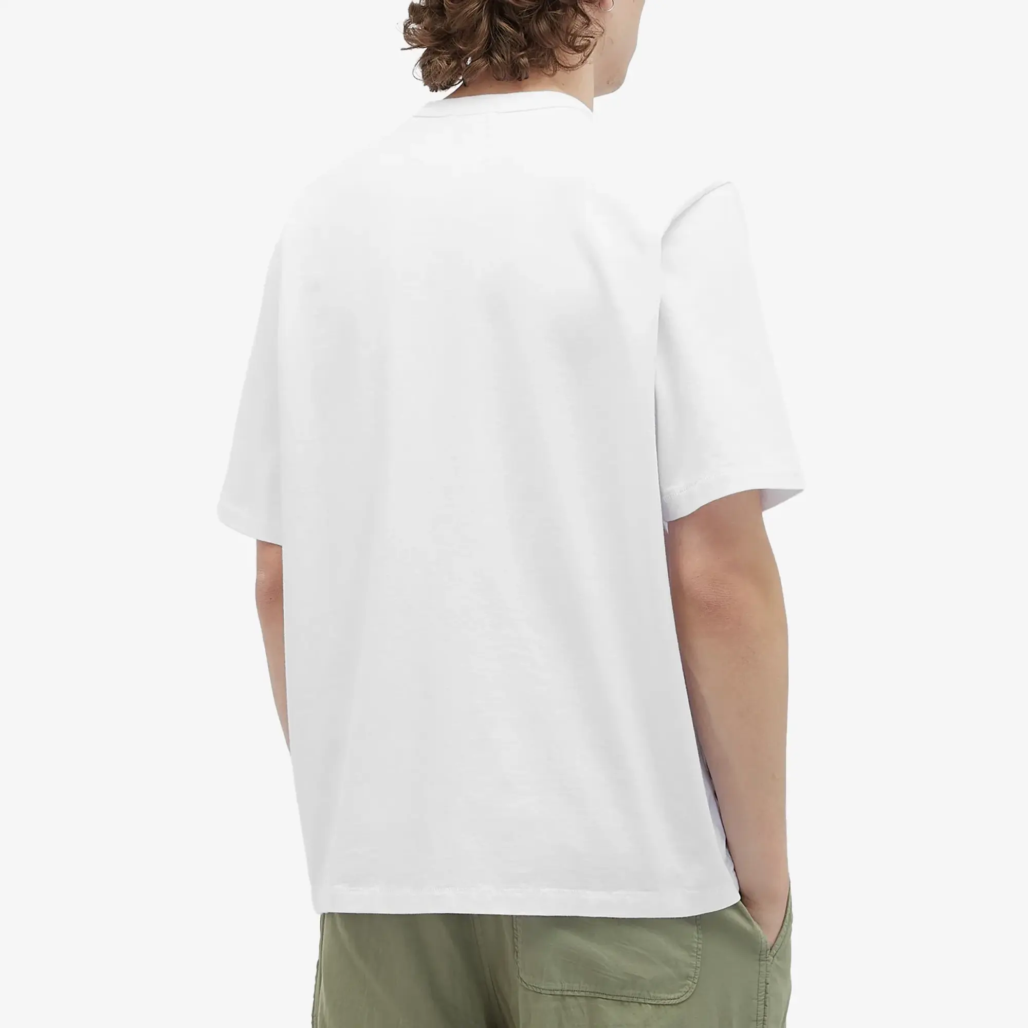 Corridor Men's Organic Garment Dye T-Shirt White